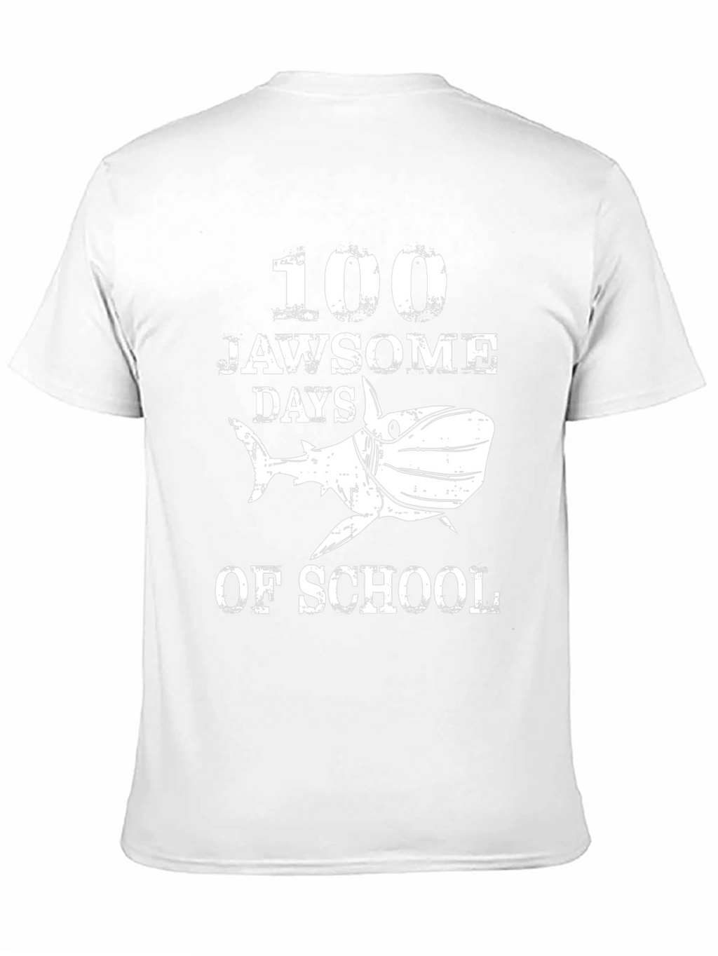 100 Days of School Jawsome Shark T-Shirt