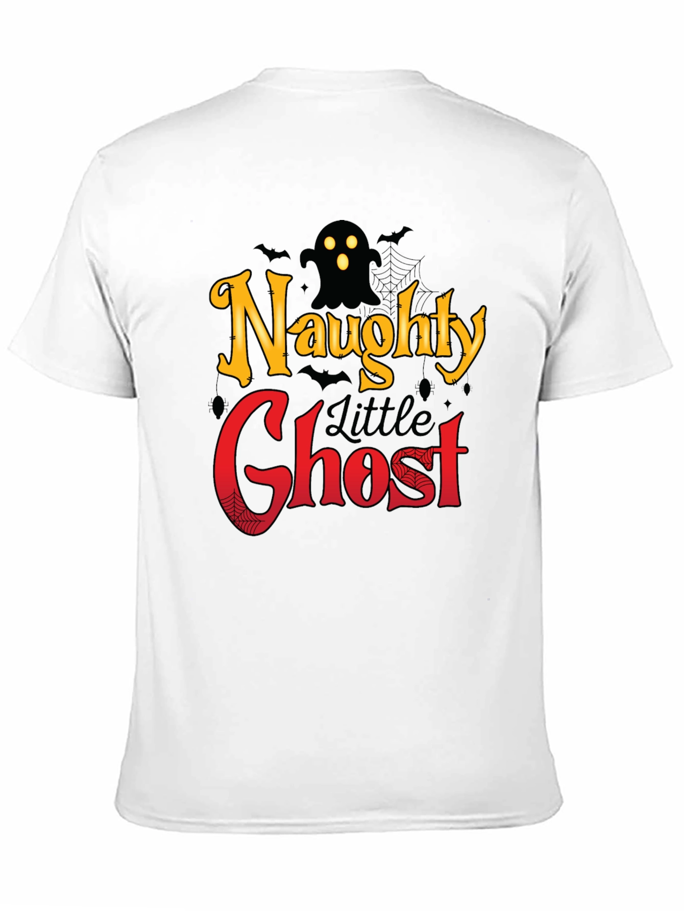 Naughty Little Ghost Halloween T-Shirt