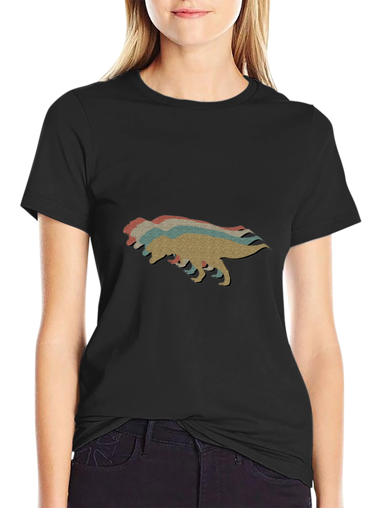 Retro Dinosaur T-Shirt - Vintage Style Graphic Tee