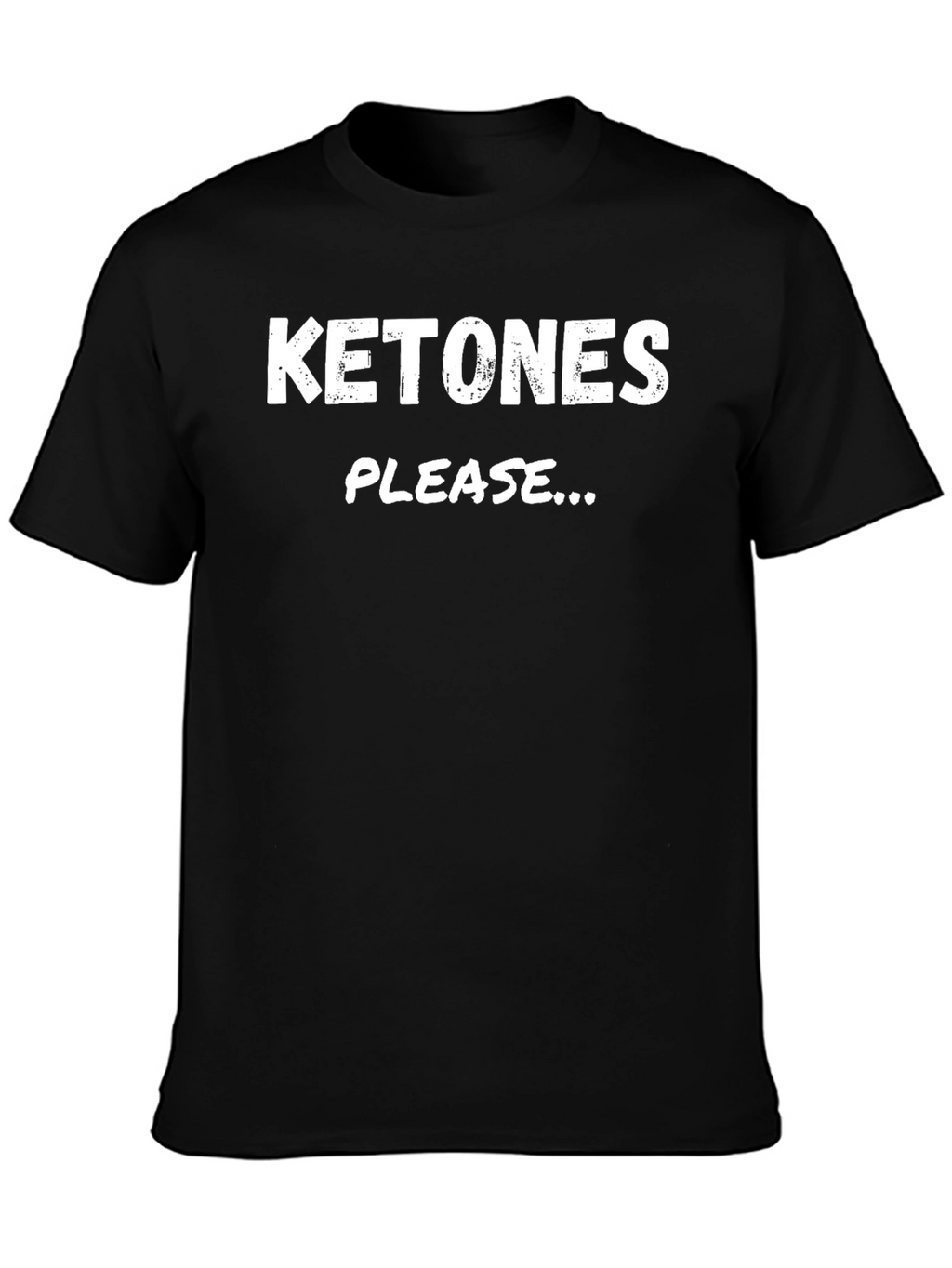 Ketones Please Graphic T-Shirt - Black