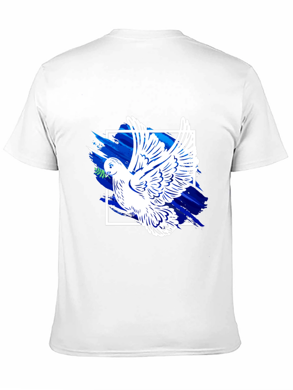 Peace Dove Graphic T-Shirt - Stylish Black Tee
