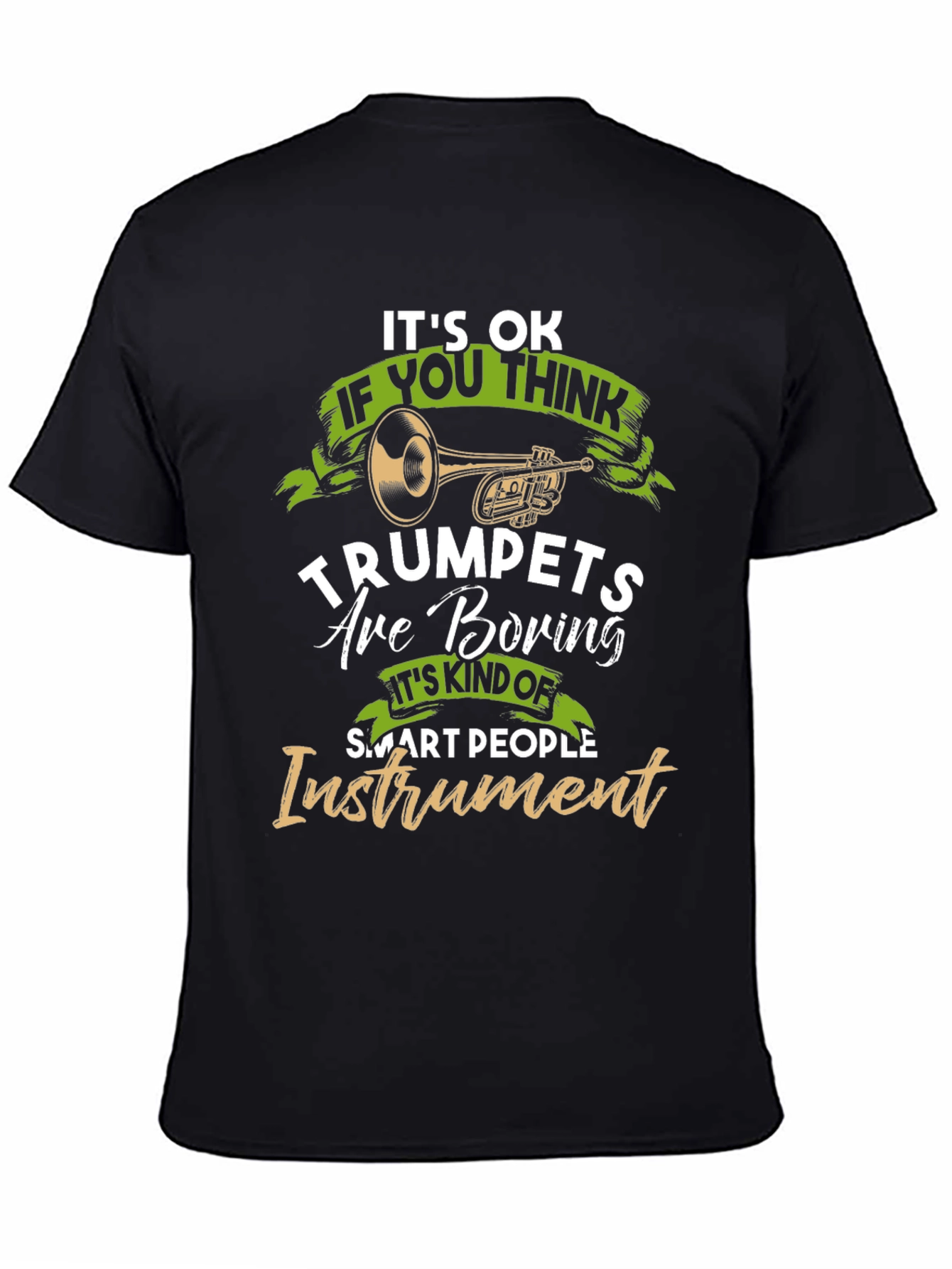 Funny Trumpet Player Graphic T-Shirt