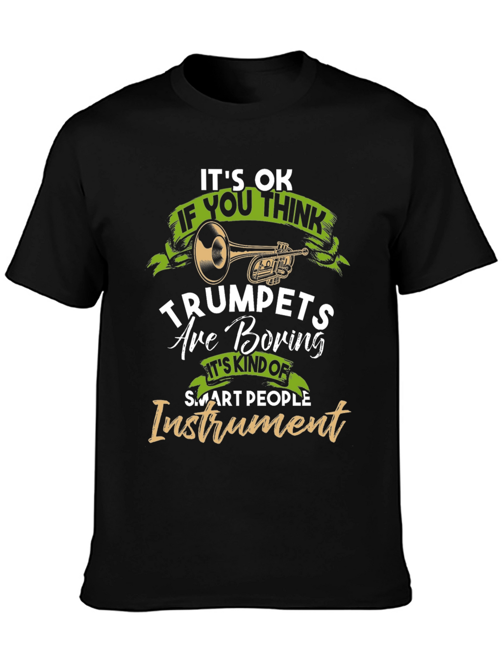 Funny Trumpet Player Graphic T-Shirt