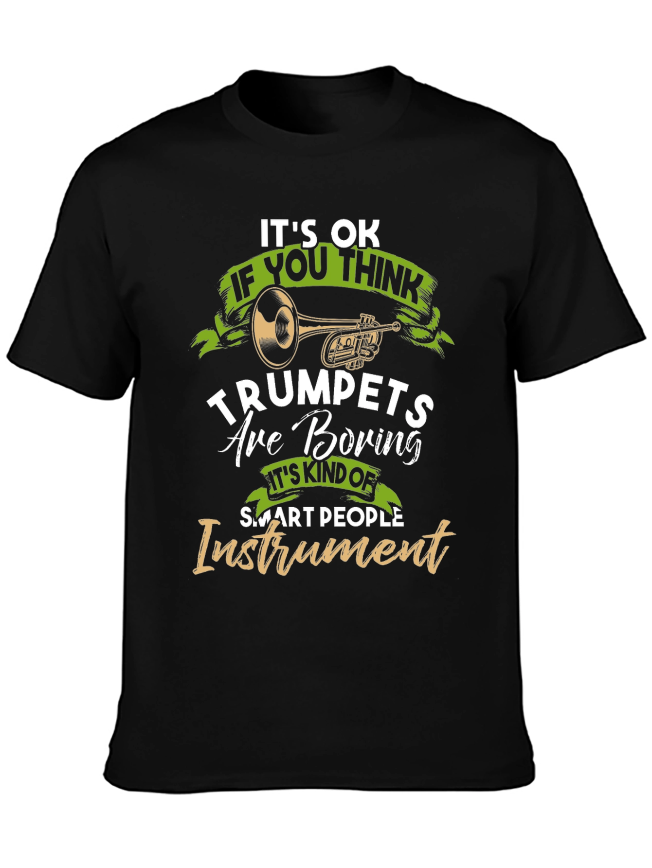 Funny Trumpet Player Graphic T-Shirt