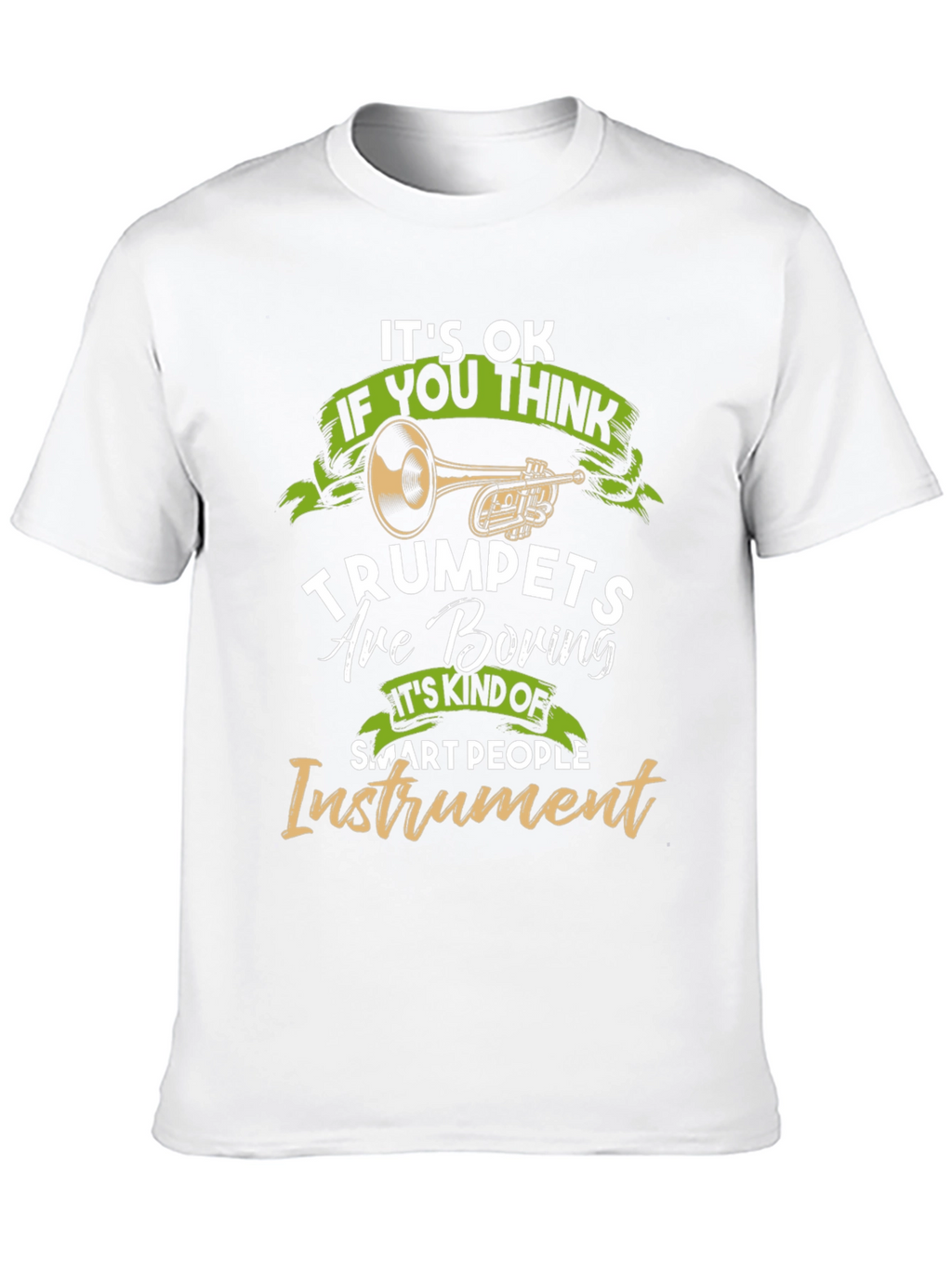 Funny Trumpet Player Graphic T-Shirt