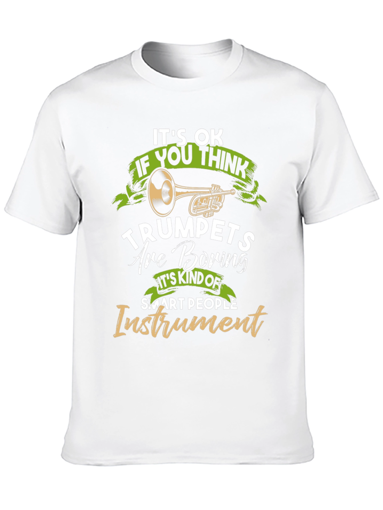 Funny Trumpet Player Graphic T-Shirt