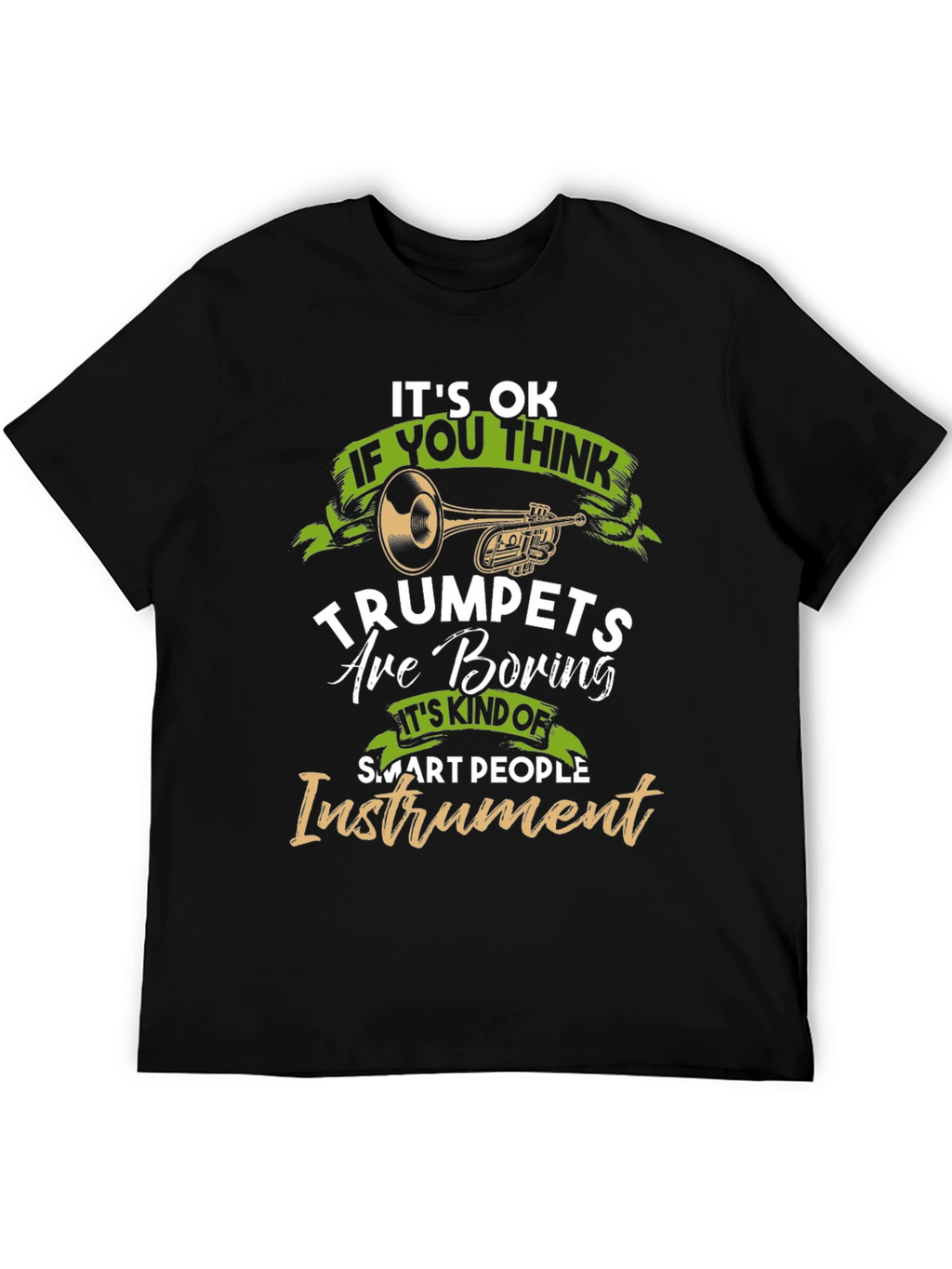 Funny Trumpet Player Graphic T-Shirt