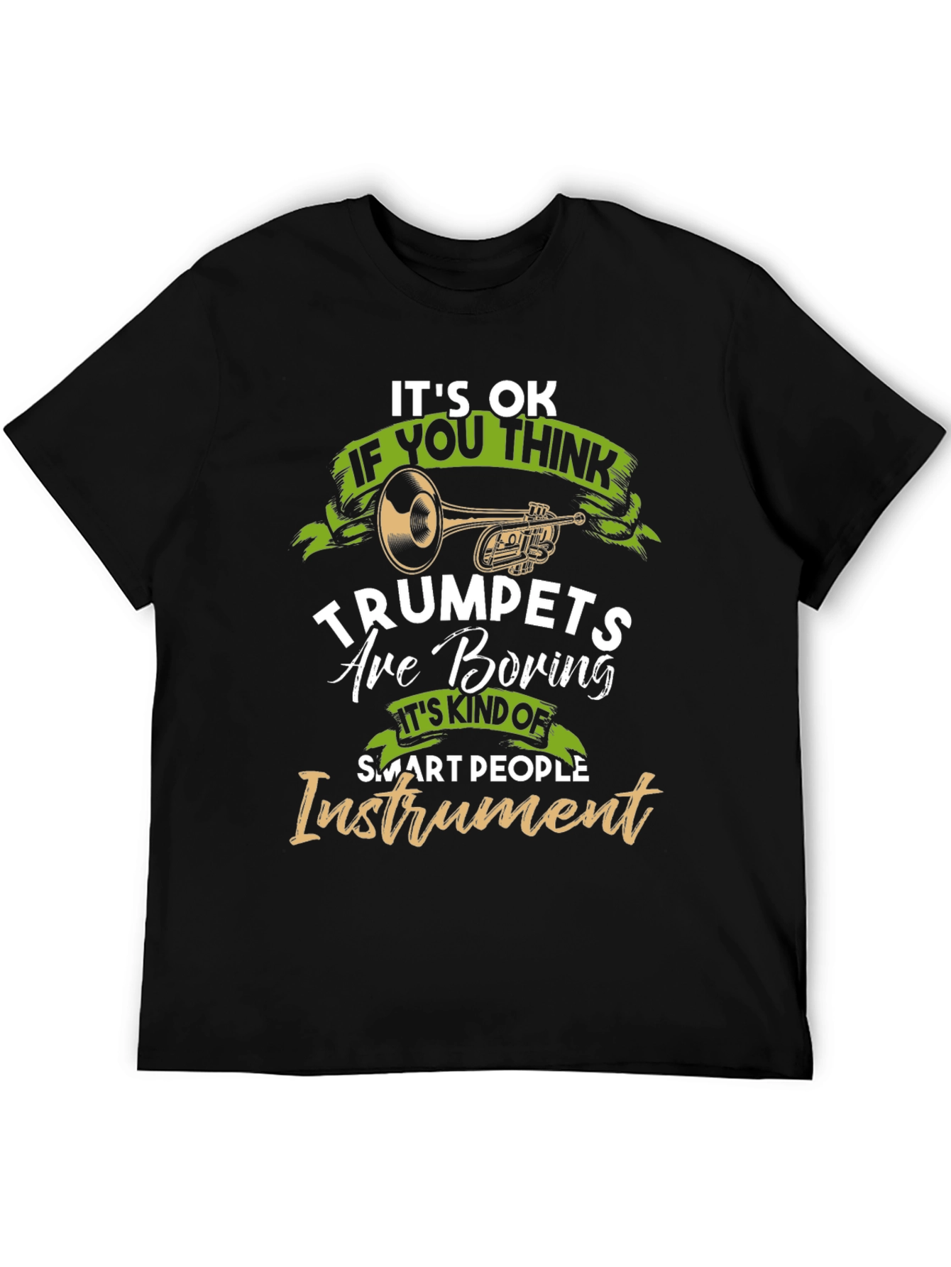 Funny Trumpet Player Graphic T-Shirt