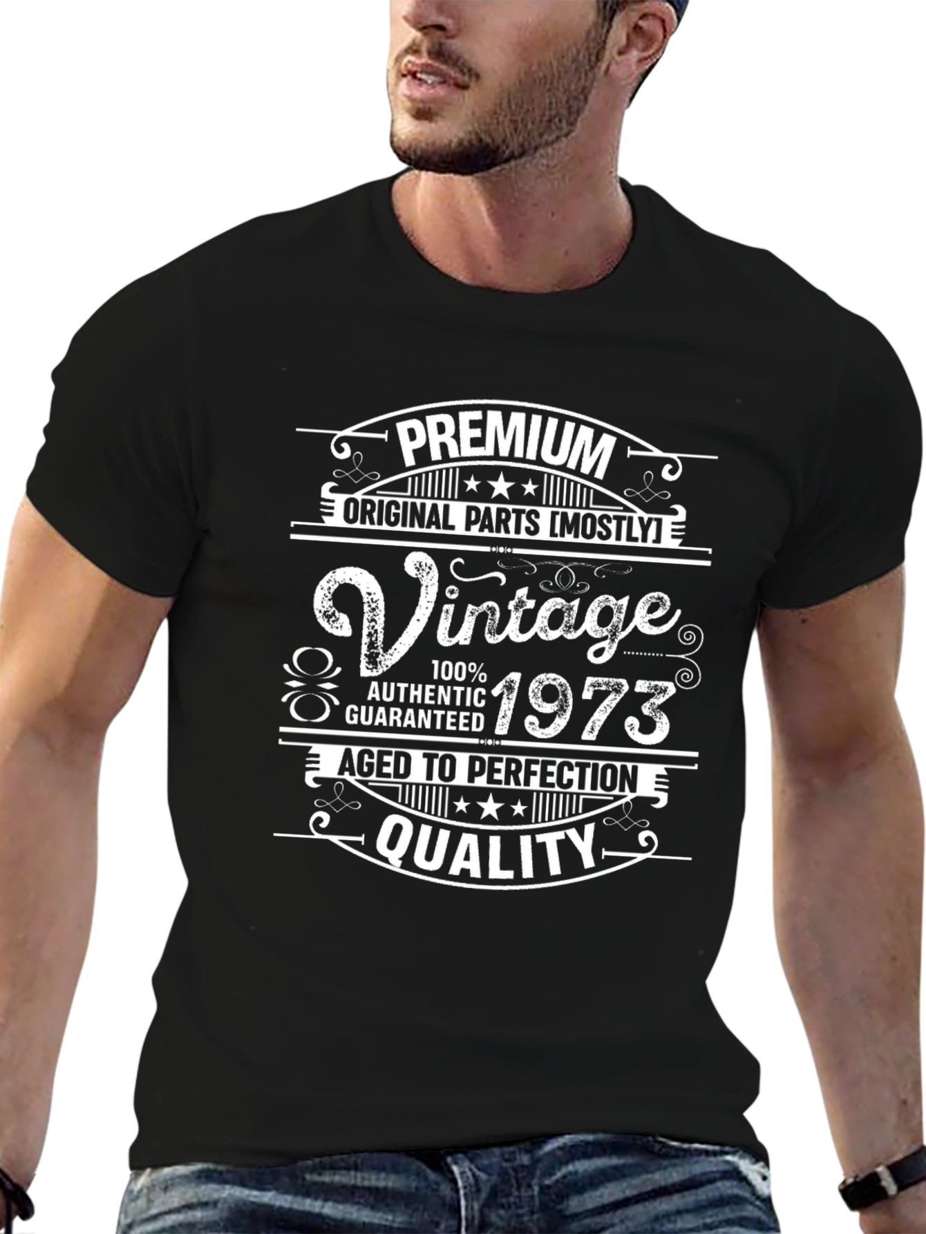 Vintage 1973 Premium Quality T-Shirt