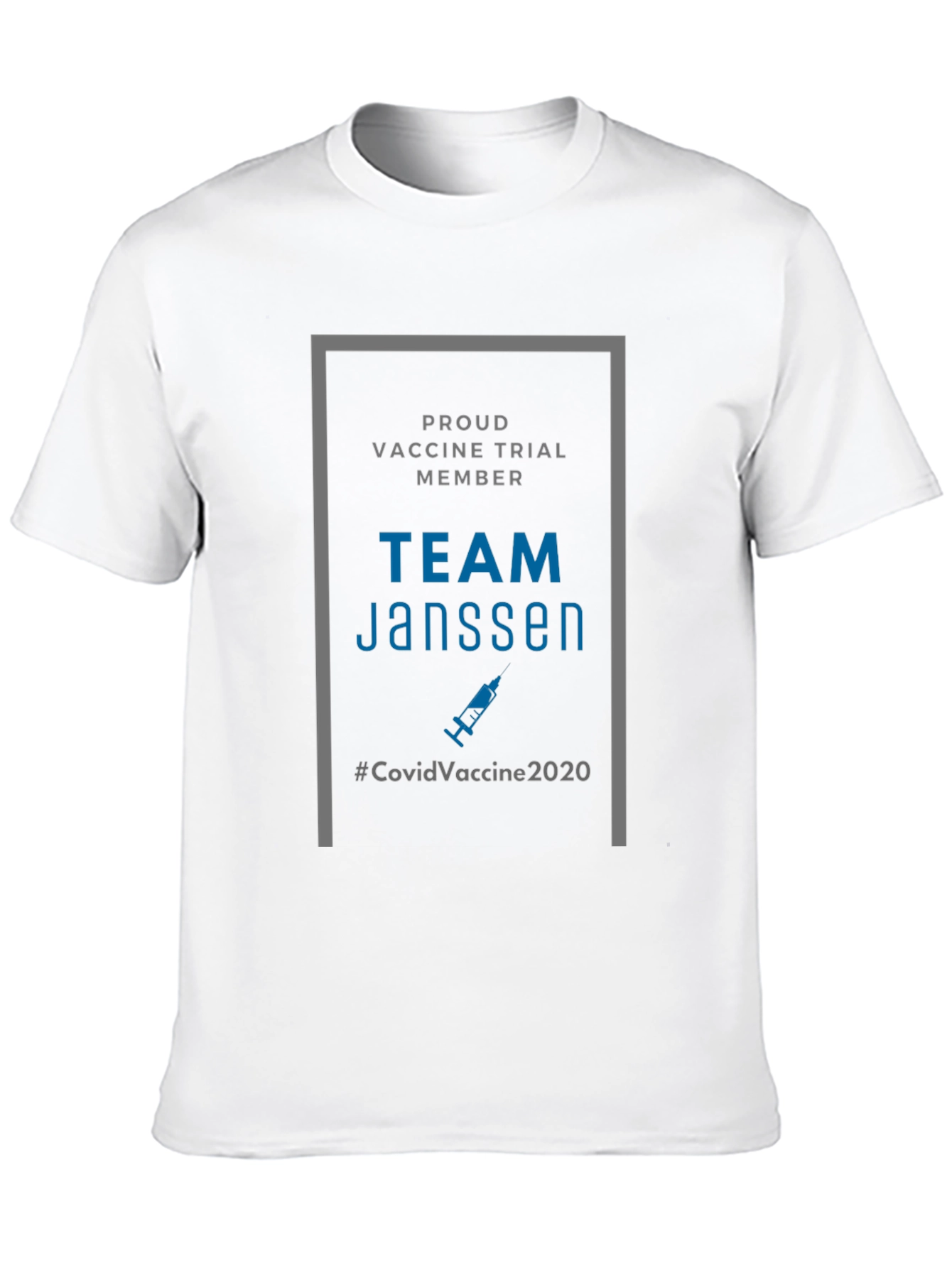 Team Janssen Vaccine Trial Member T-Shirt