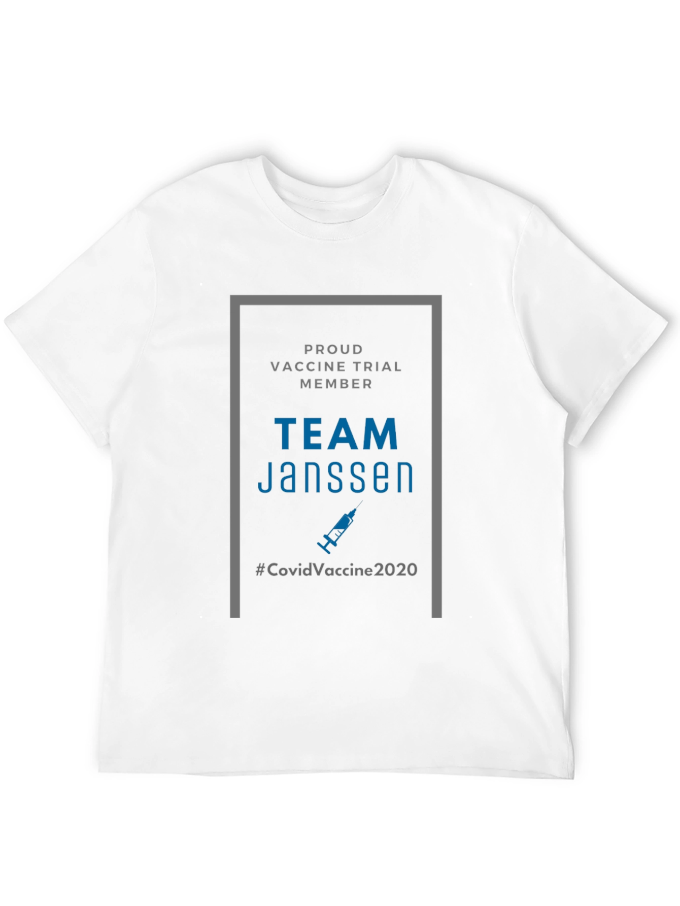Team Janssen Vaccine Trial Member T-Shirt