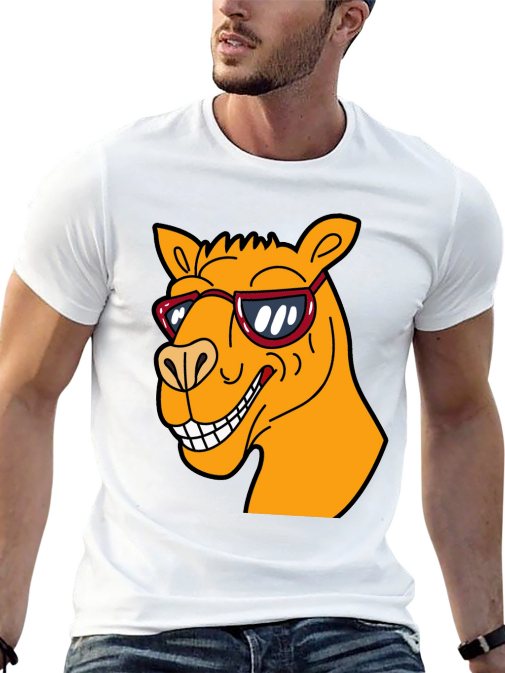 Cool Camel T-Shirt - Fun Graphic Tee