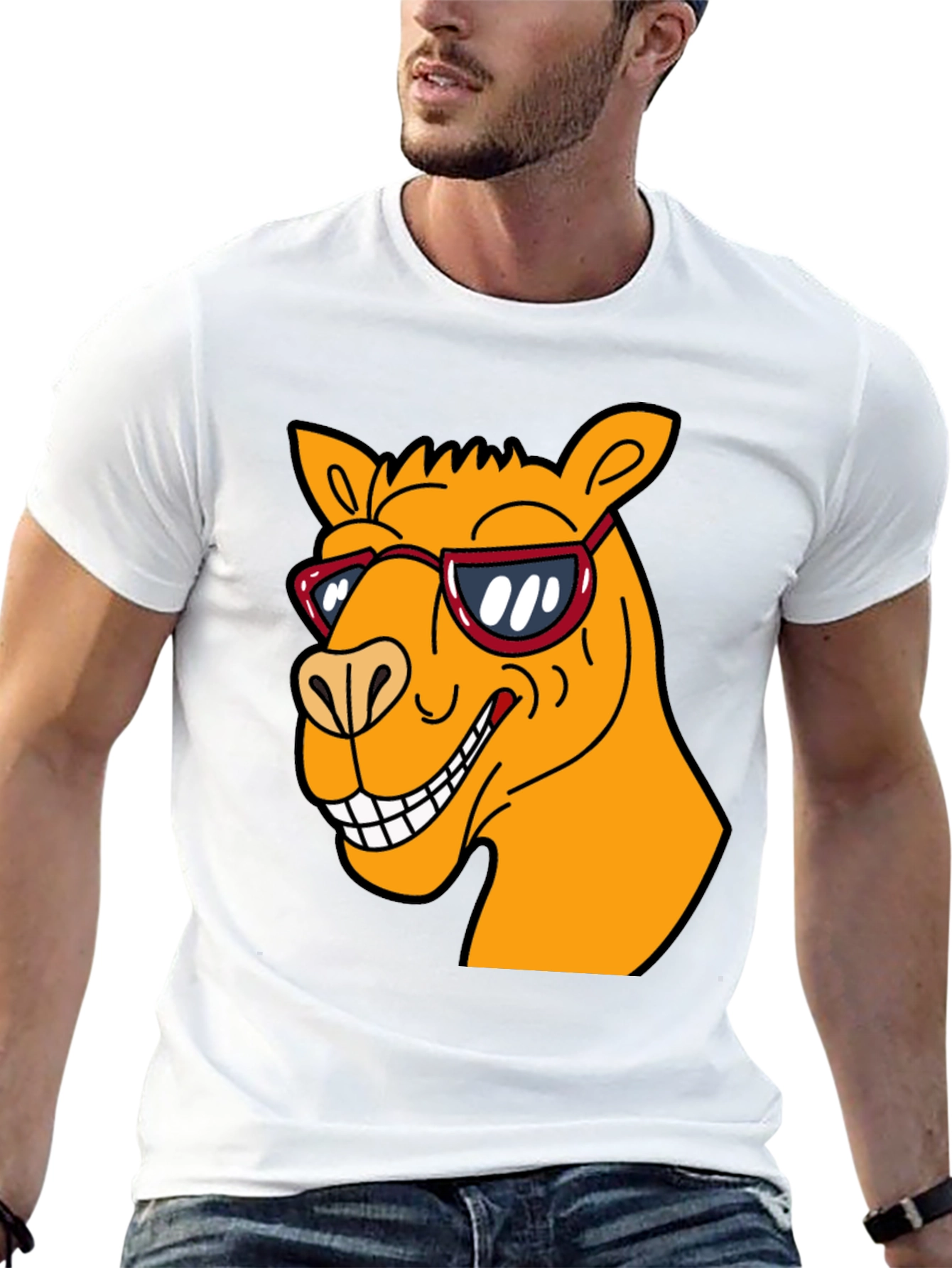 Cool Camel T-Shirt - Fun Graphic Tee