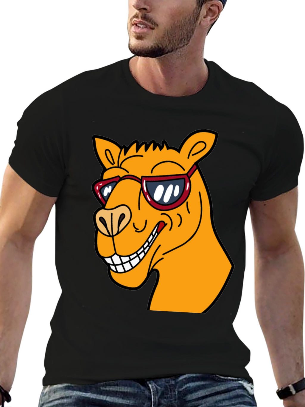 Cool Camel T-Shirt - Fun Graphic Tee