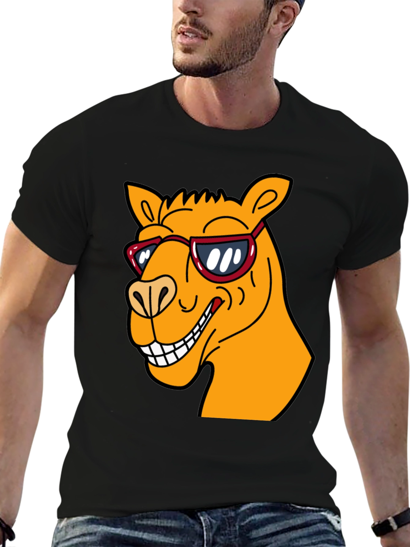 Cool Camel T-Shirt - Fun Graphic Tee