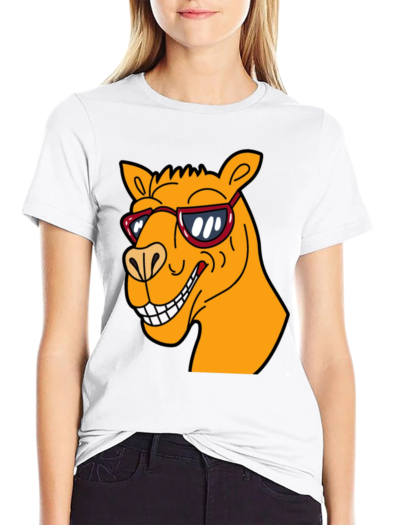 Cool Camel T-Shirt - Fun Graphic Tee