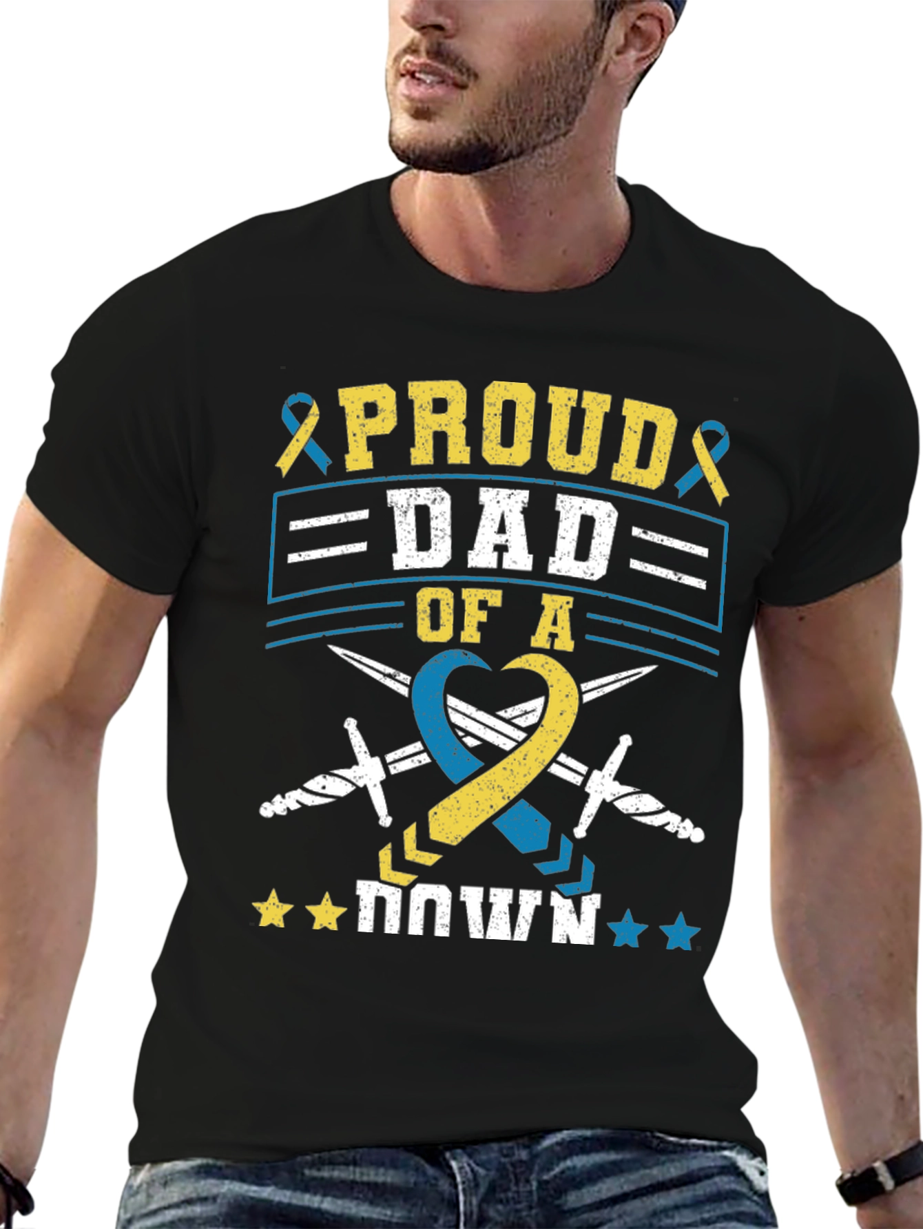 Proud Dad of a Down Syndrome Awareness T-Shirt