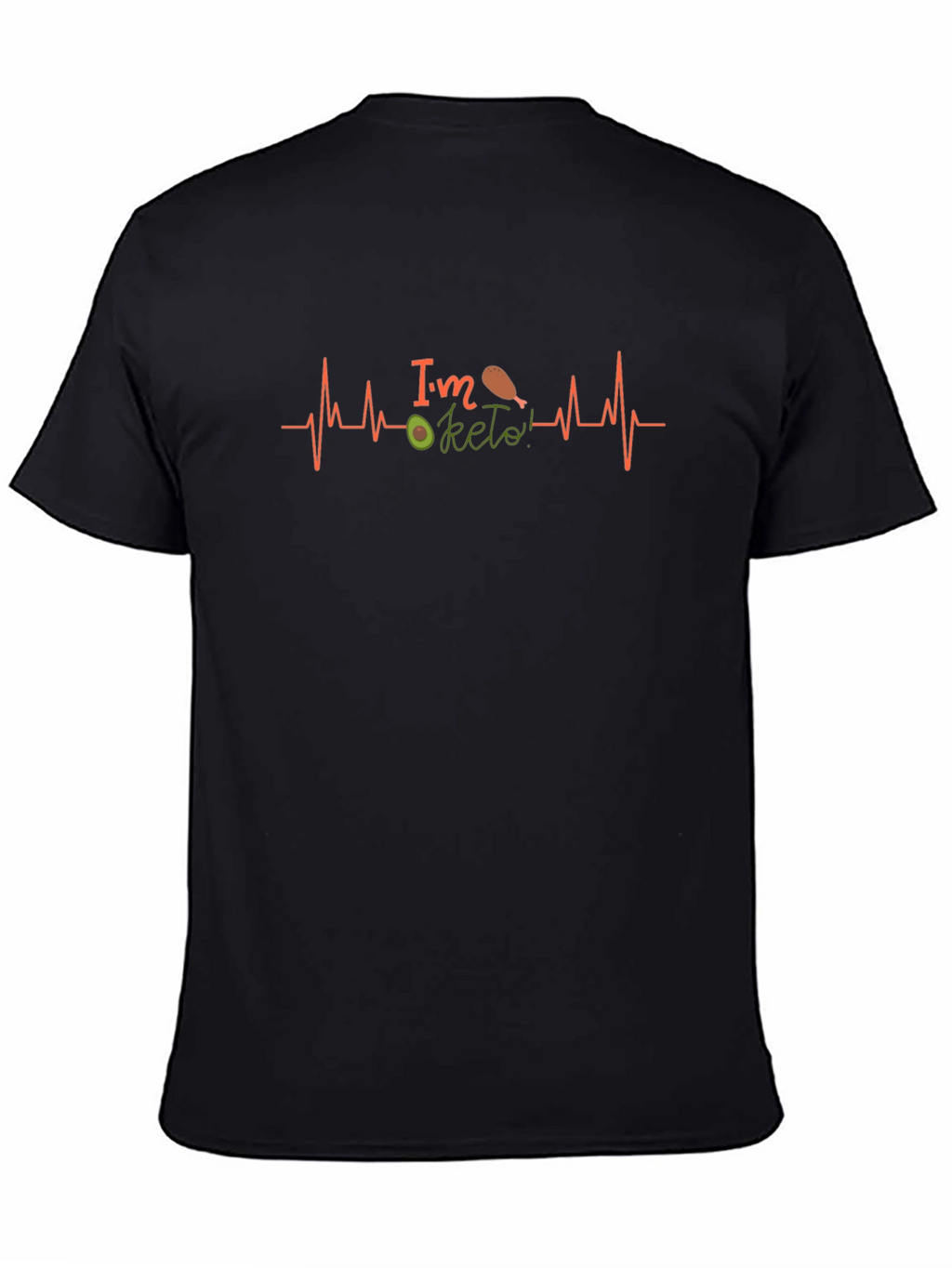 Im Keto T-Shirt Black Graphic Tee