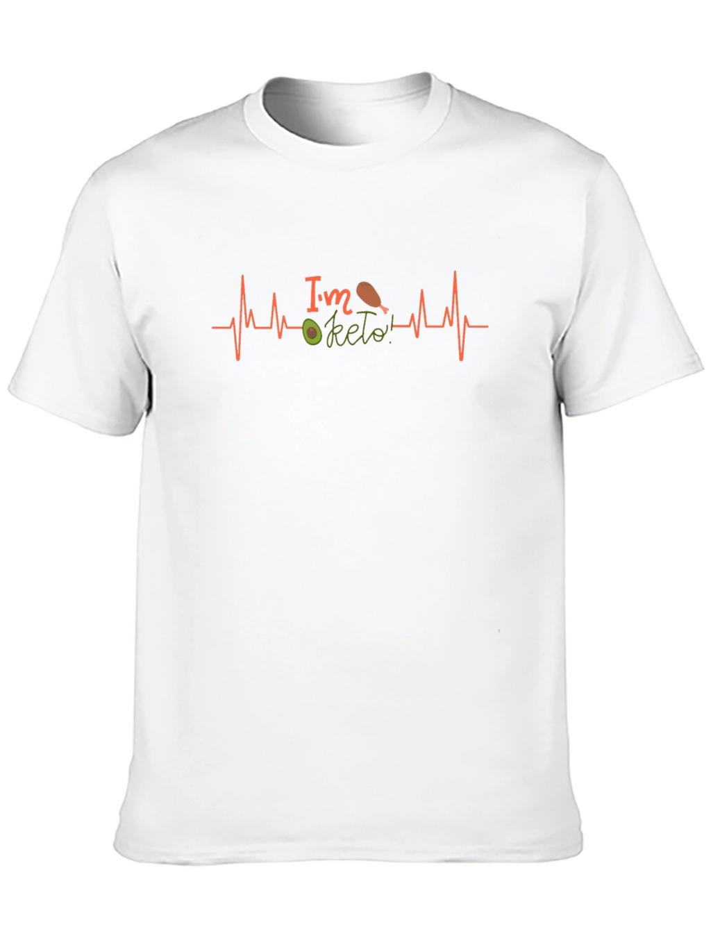 Im Keto T-Shirt Black Graphic Tee