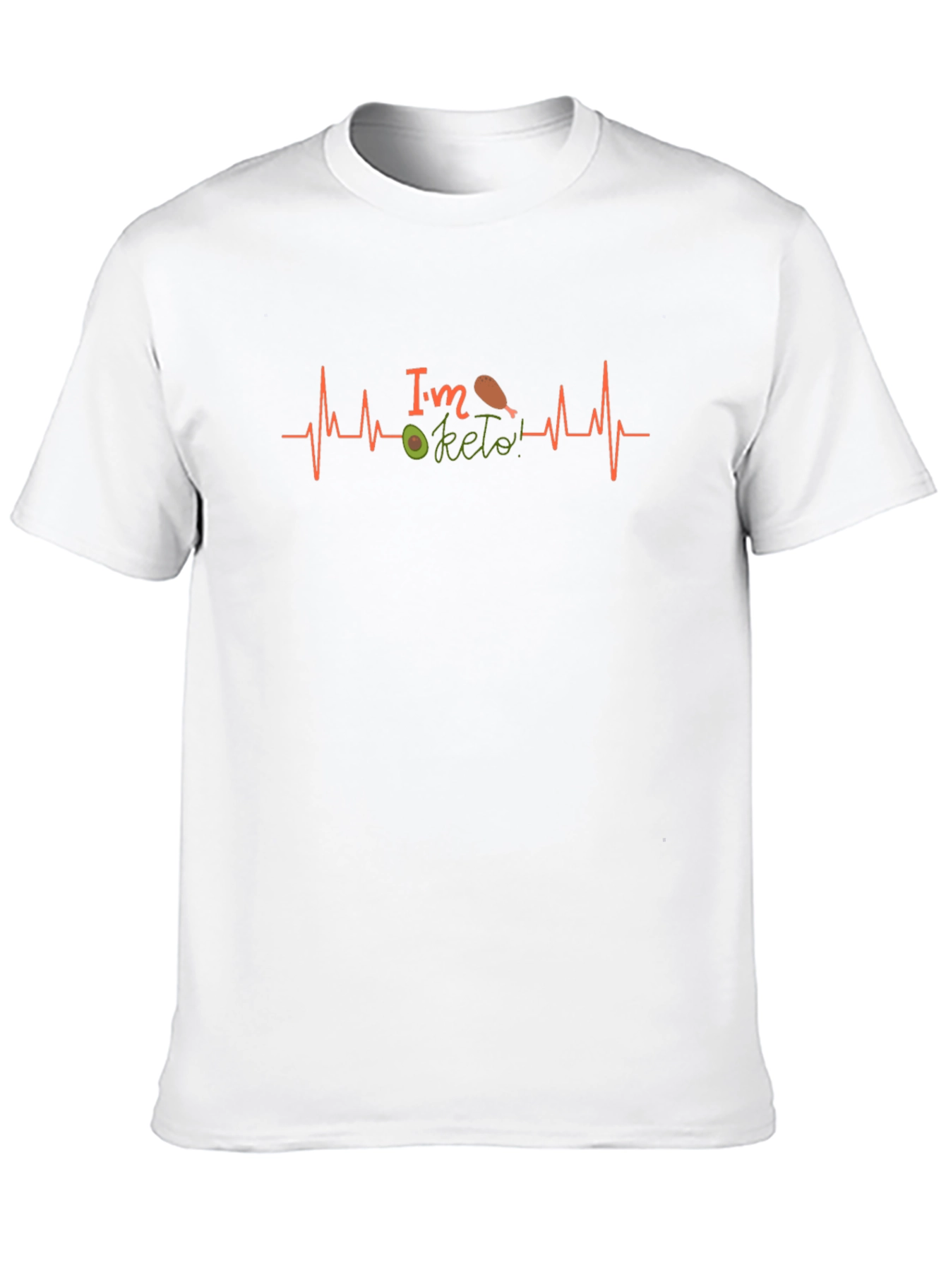 Im Keto T-Shirt Black Graphic Tee