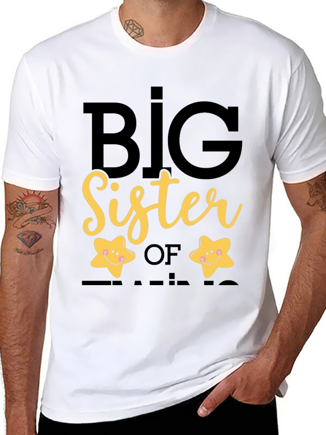 Big Sister of Twinkle Stars T-Shirt