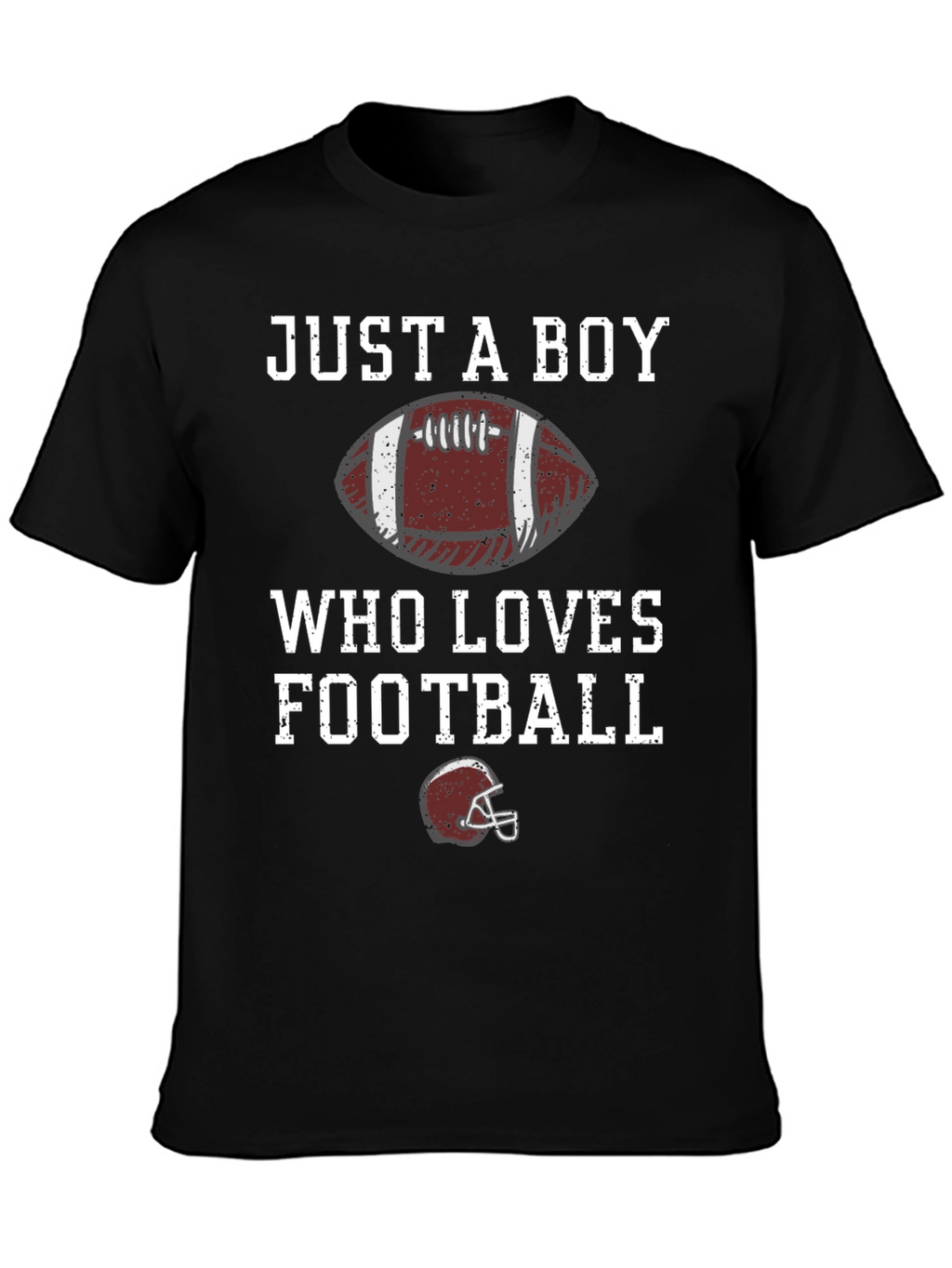 Just A Boy Who Loves Football T-Shirt