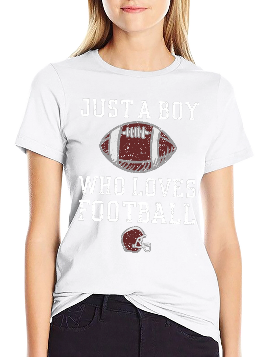 Just A Boy Who Loves Football T-Shirt