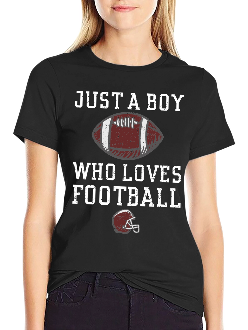 Just A Boy Who Loves Football T-Shirt