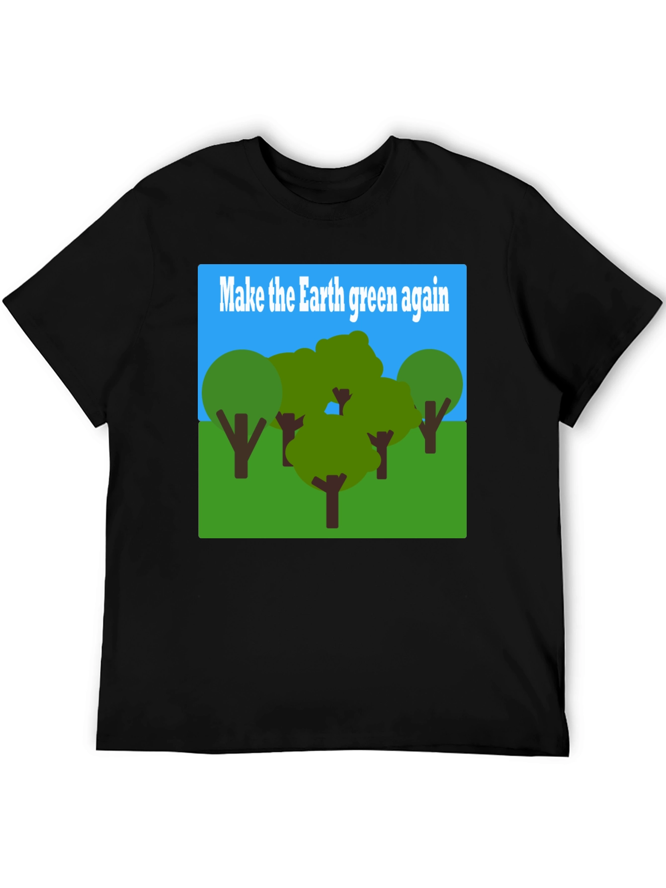 Earth Green Again Graphic T-Shirt - Environmental Tee