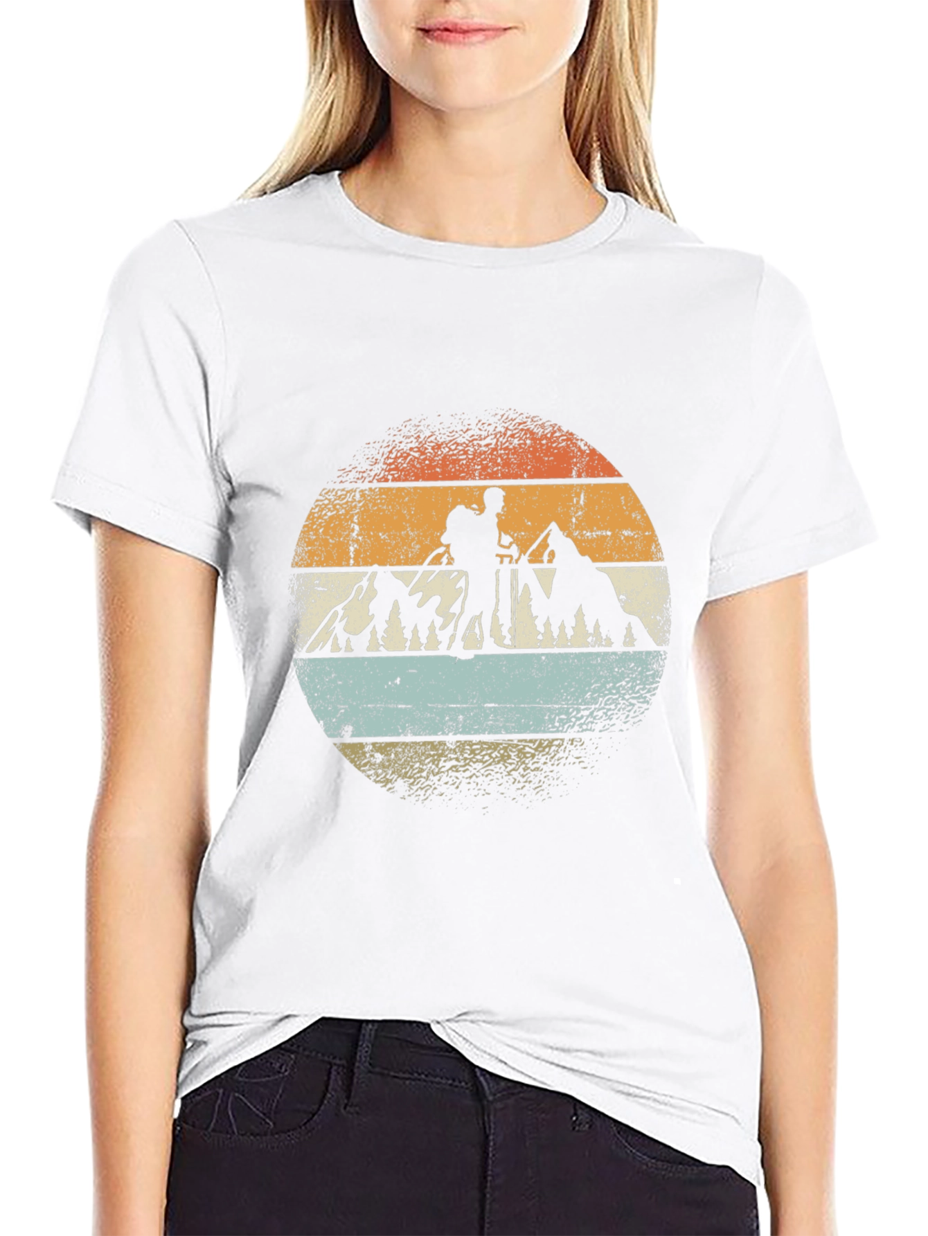 Vintage Hiker Graphic Tee - Adventure Awaits!