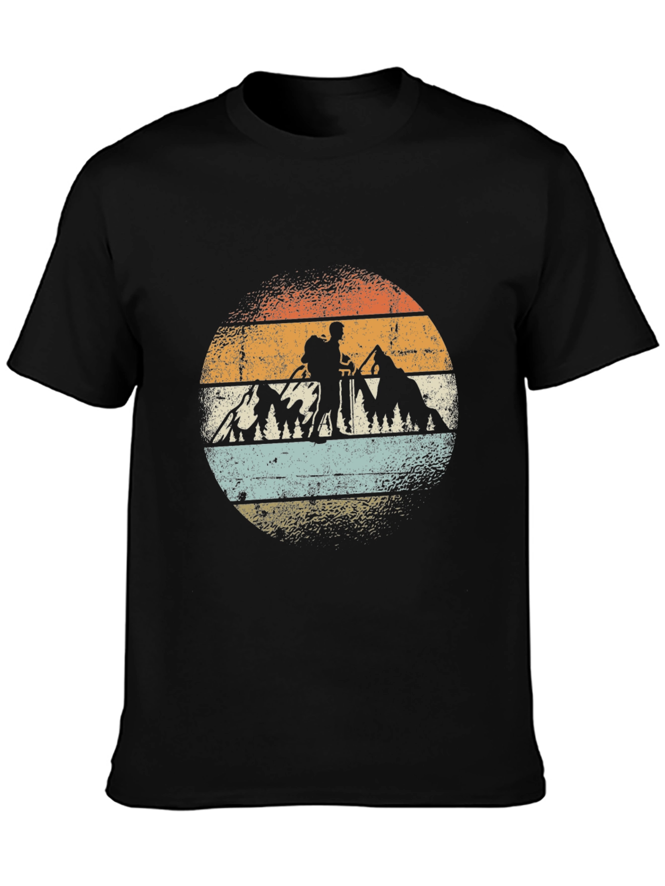 Vintage Hiker Graphic Tee - Adventure Awaits!