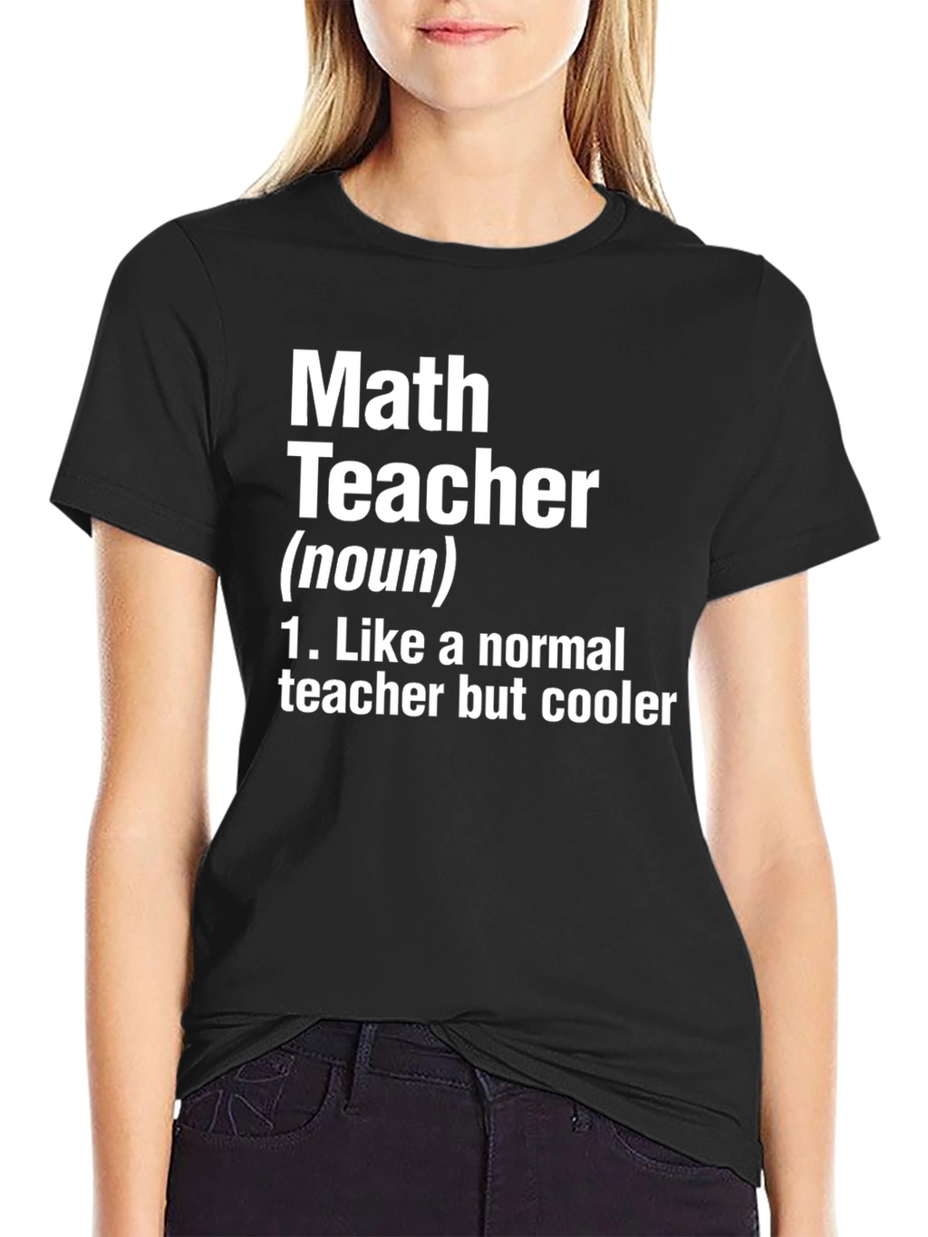 Math Teacher Definition Novelty T-Shirt