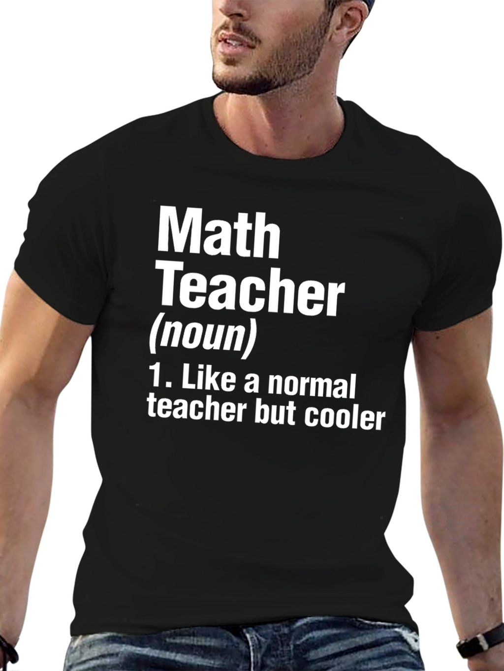 Math Teacher Definition Novelty T-Shirt