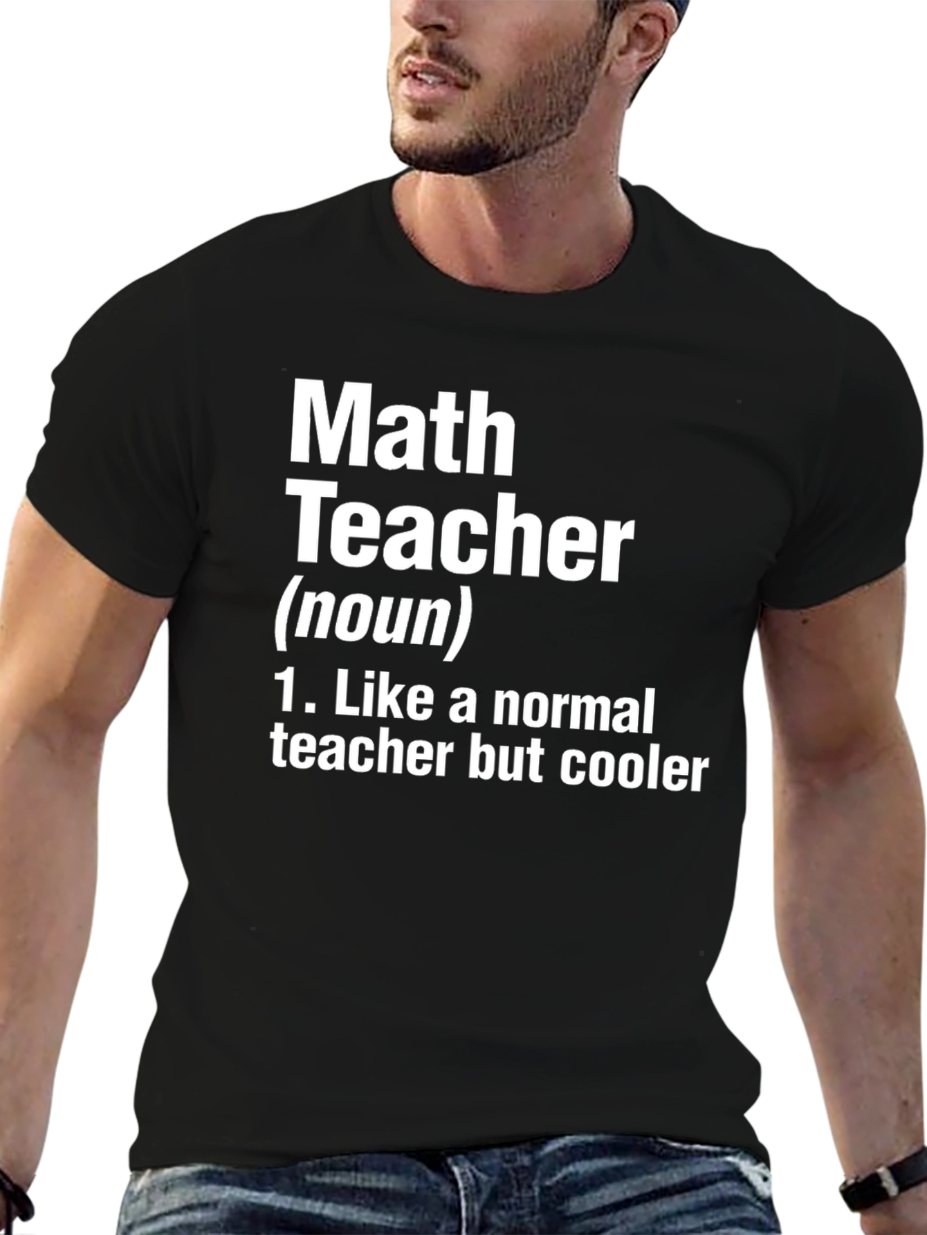 Math Teacher Definition Novelty T-Shirt