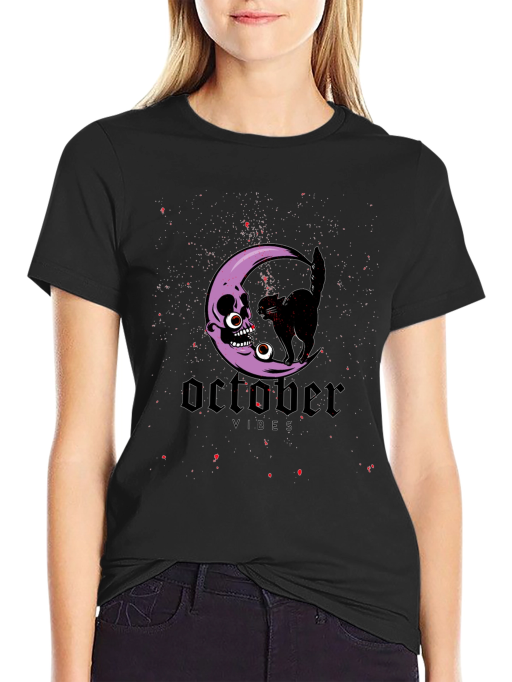 October Vibes Halloween T-Shirt