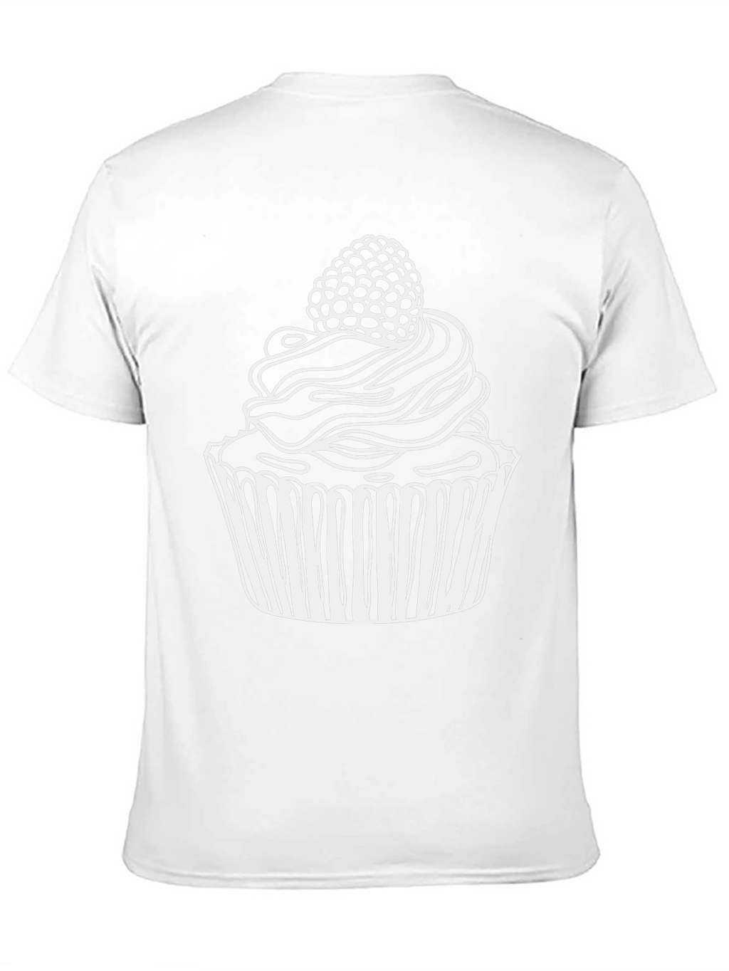 Cupcake Graphic Tee - Fun Dessert Shirt
