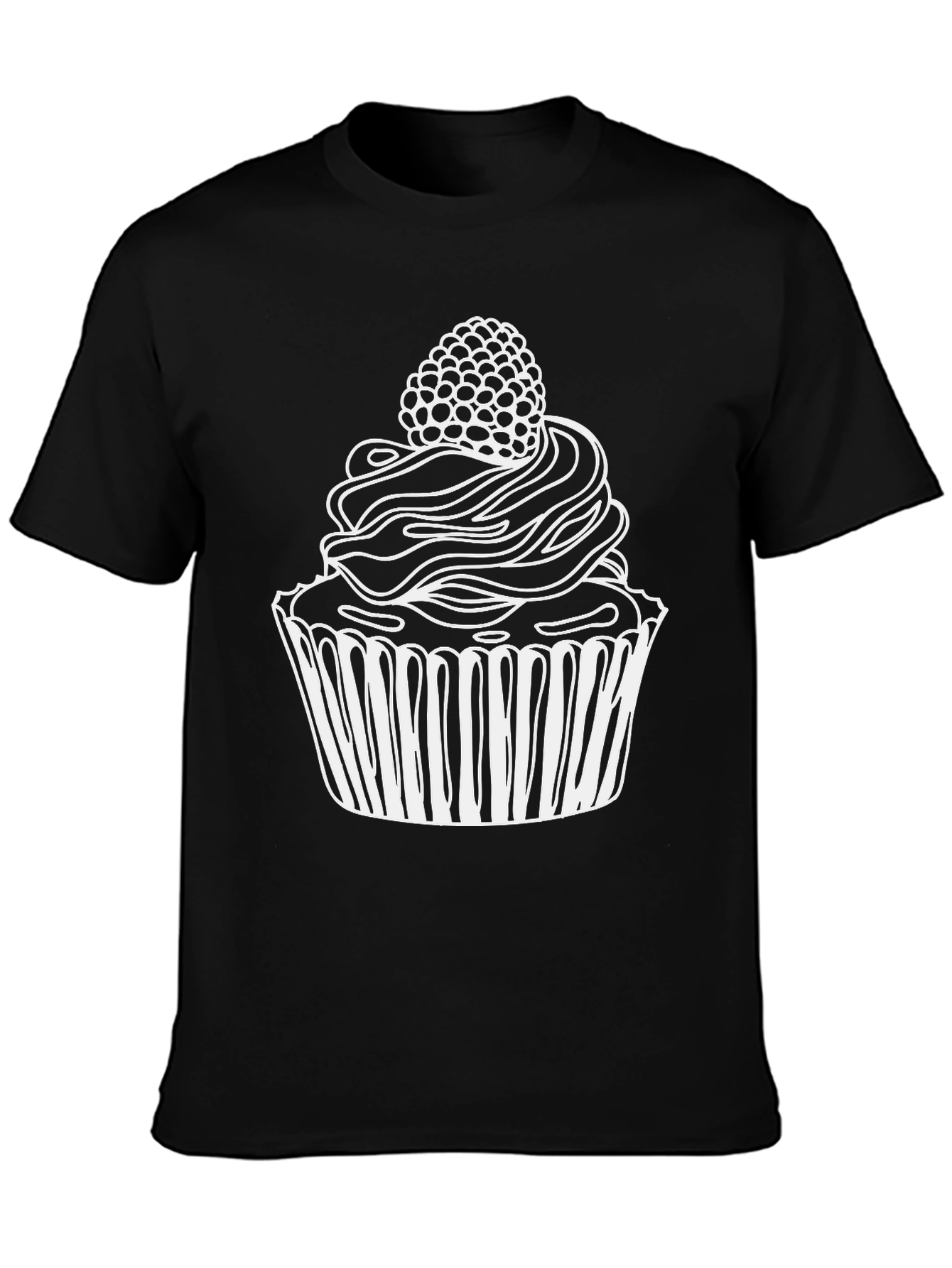 Cupcake Graphic Tee - Fun Dessert Shirt