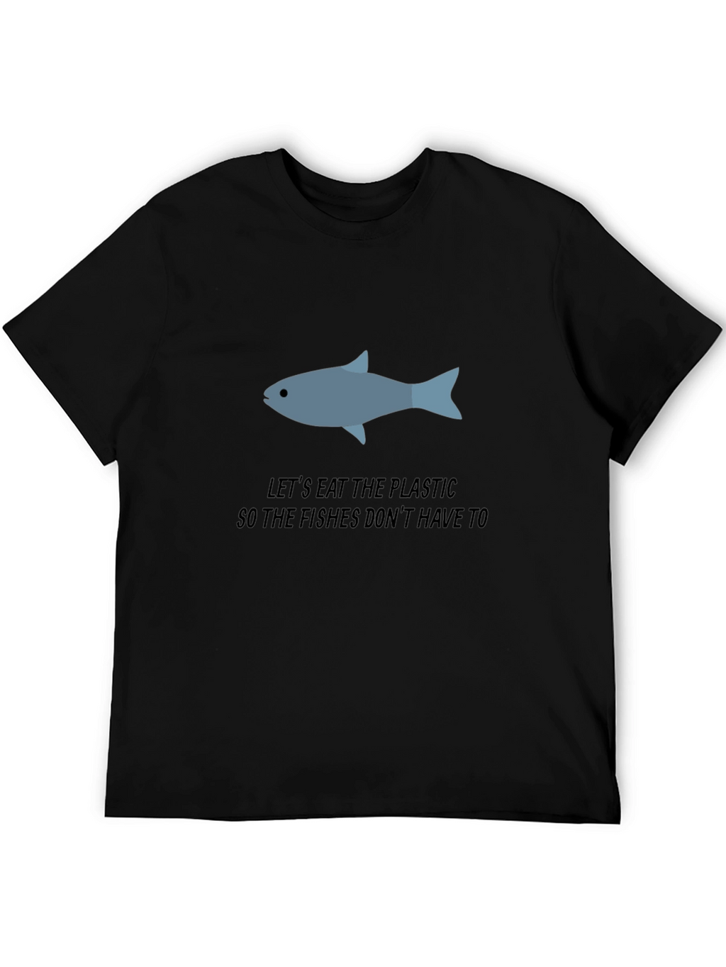Eat Plastic Eco Tee - Save the Fishes
