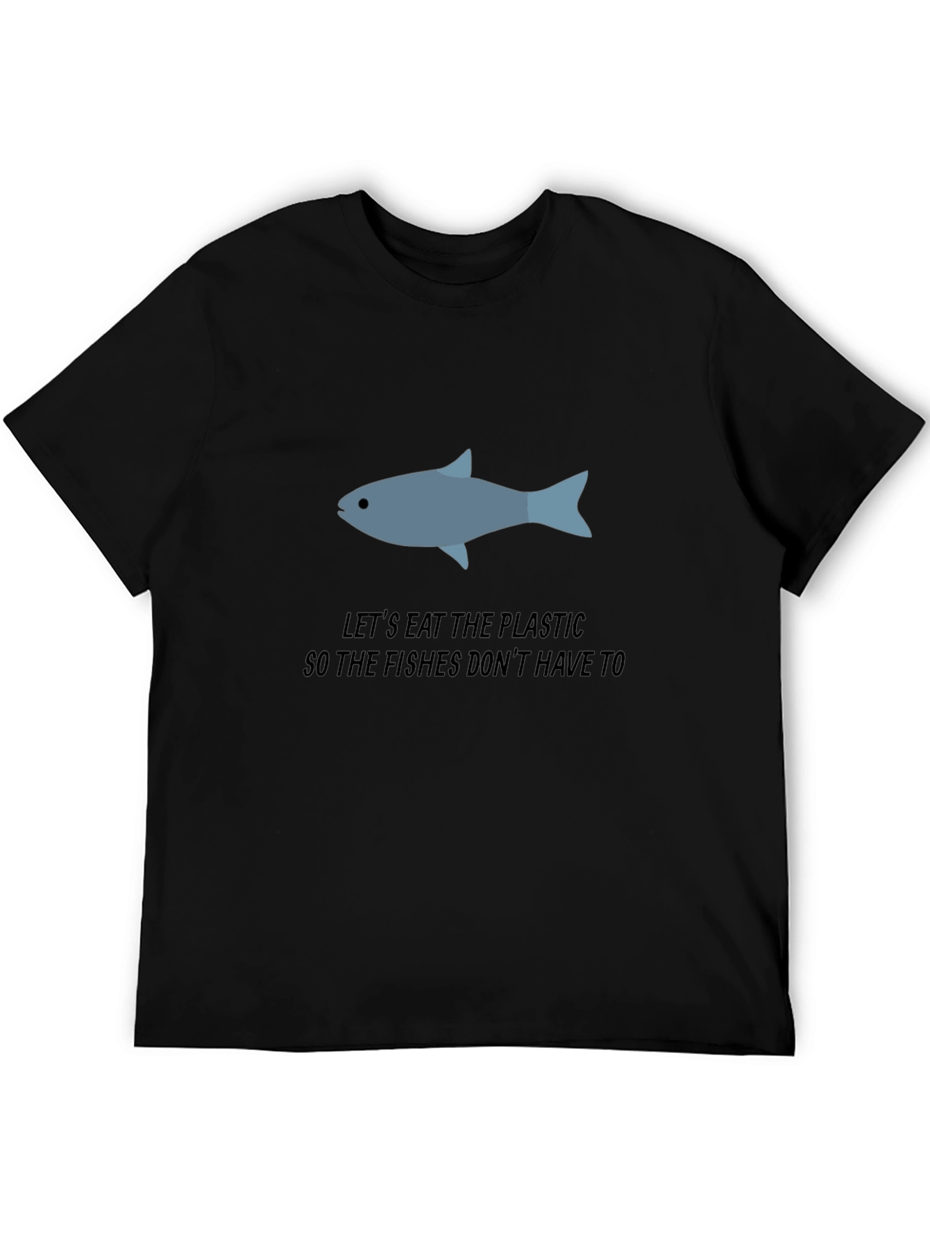 Eat Plastic Eco Tee - Save the Fishes