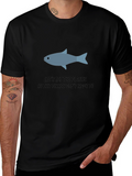 Eat Plastic Eco Tee - Save the Fishes