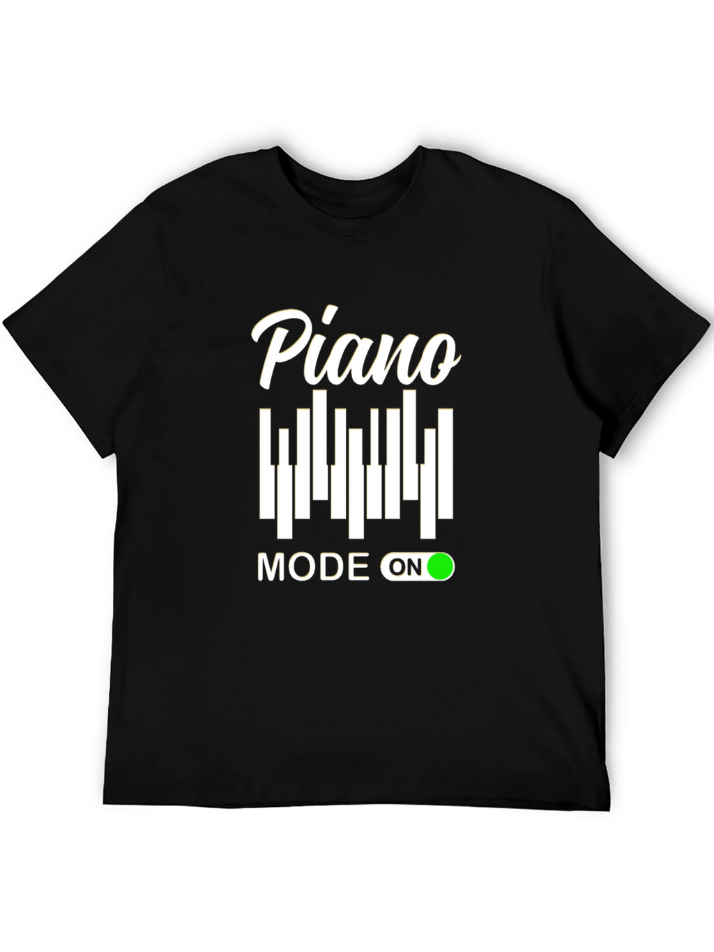 Piano Mode On Graphic T-Shirt