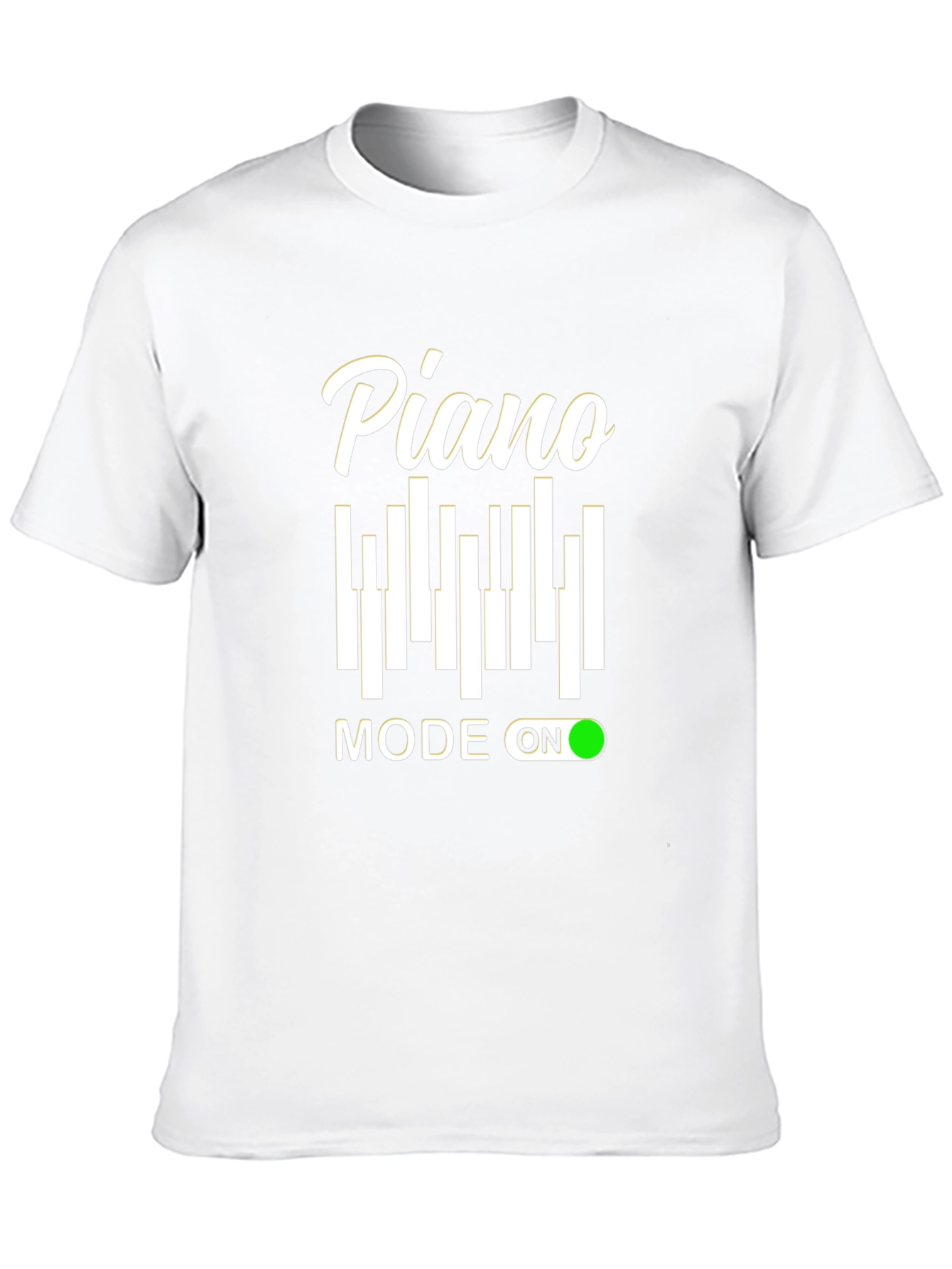 Piano Mode On Graphic T-Shirt