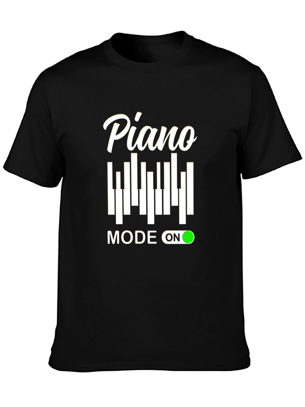 Piano Mode On Graphic T-Shirt