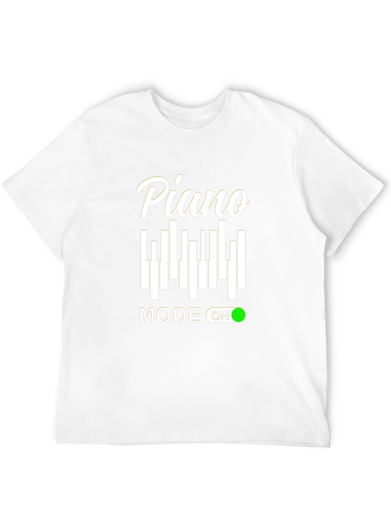Piano Mode On Graphic T-Shirt