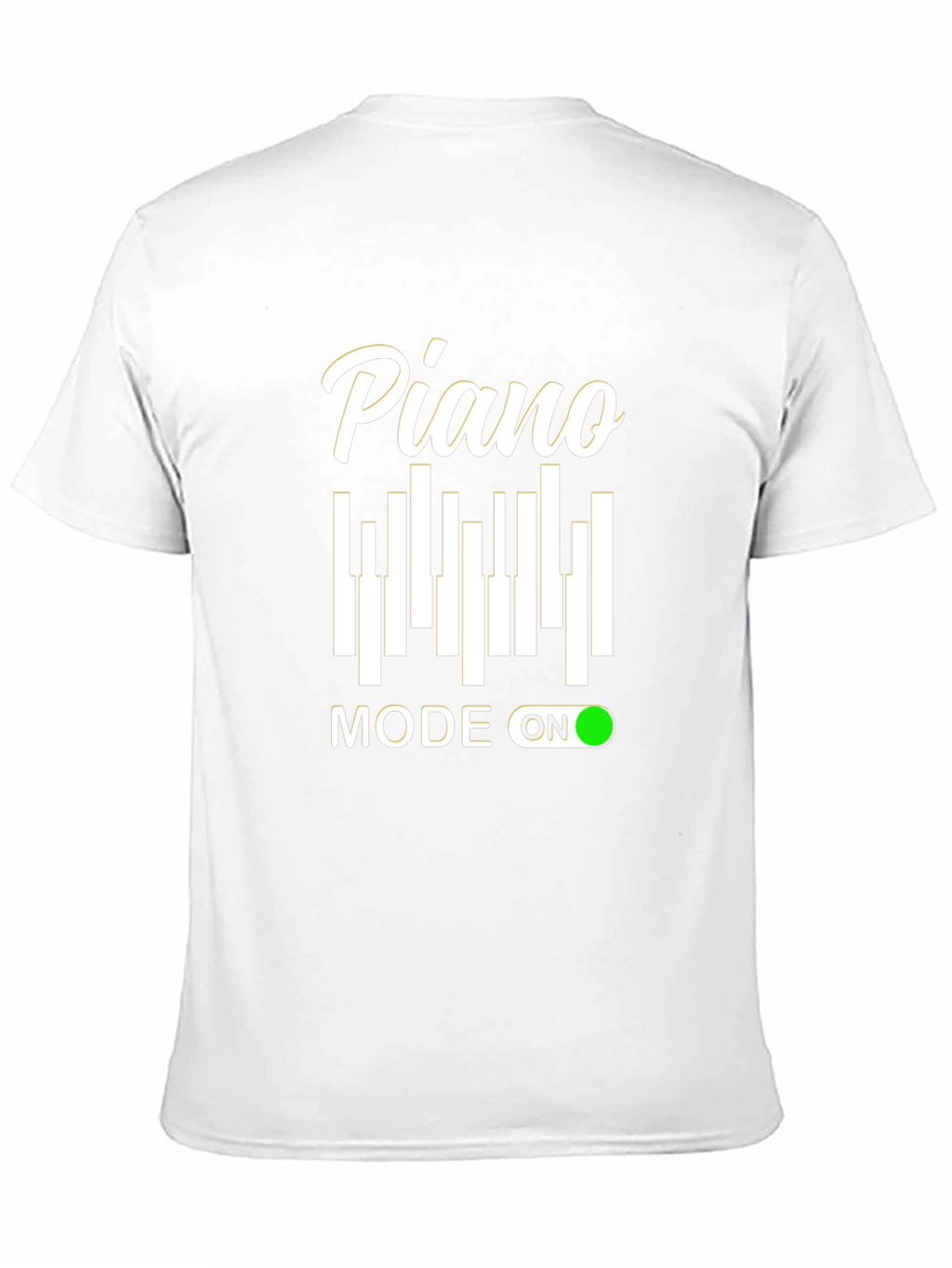 Piano Mode On Graphic T-Shirt