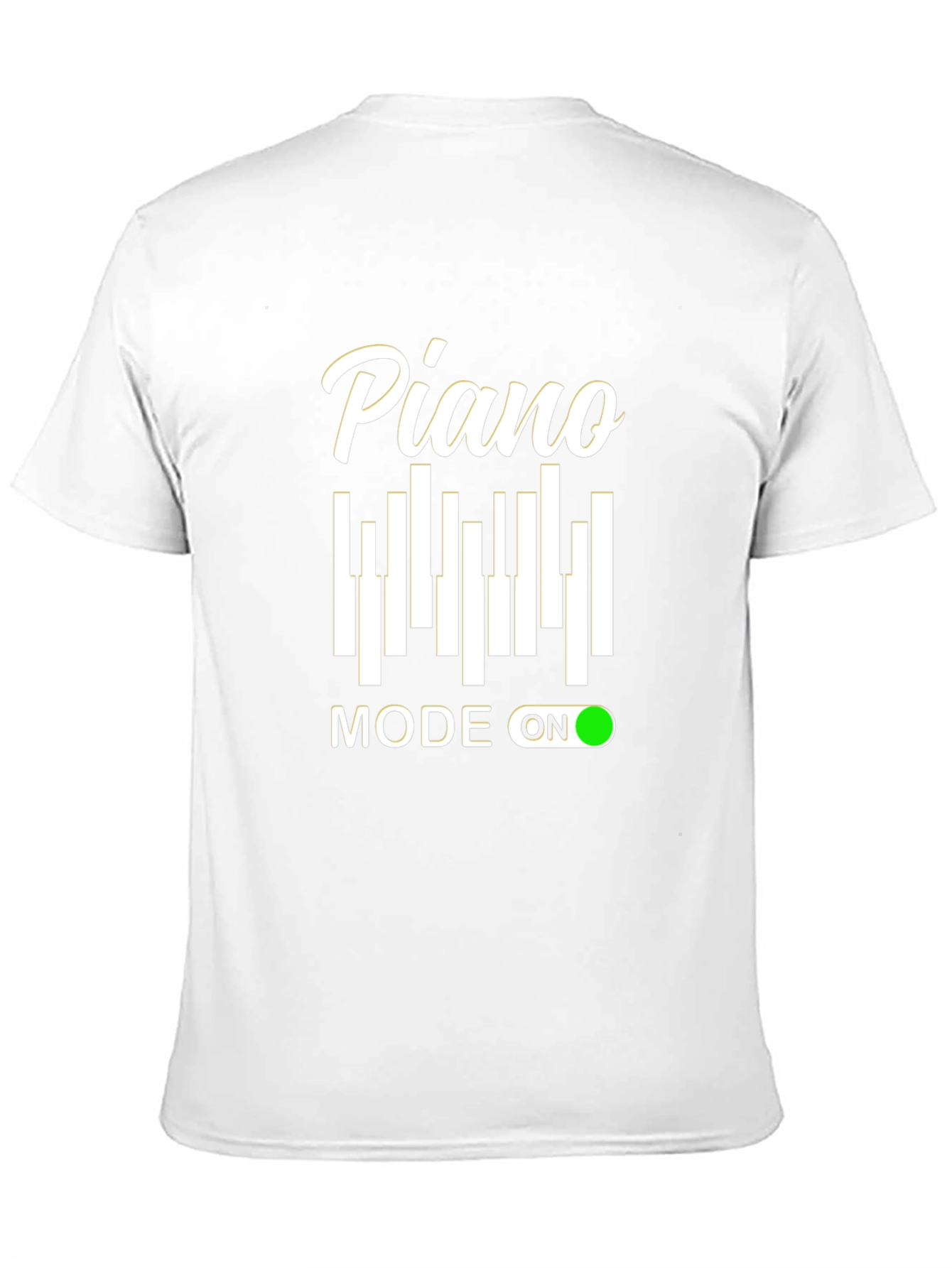 Piano Mode On Graphic T-Shirt