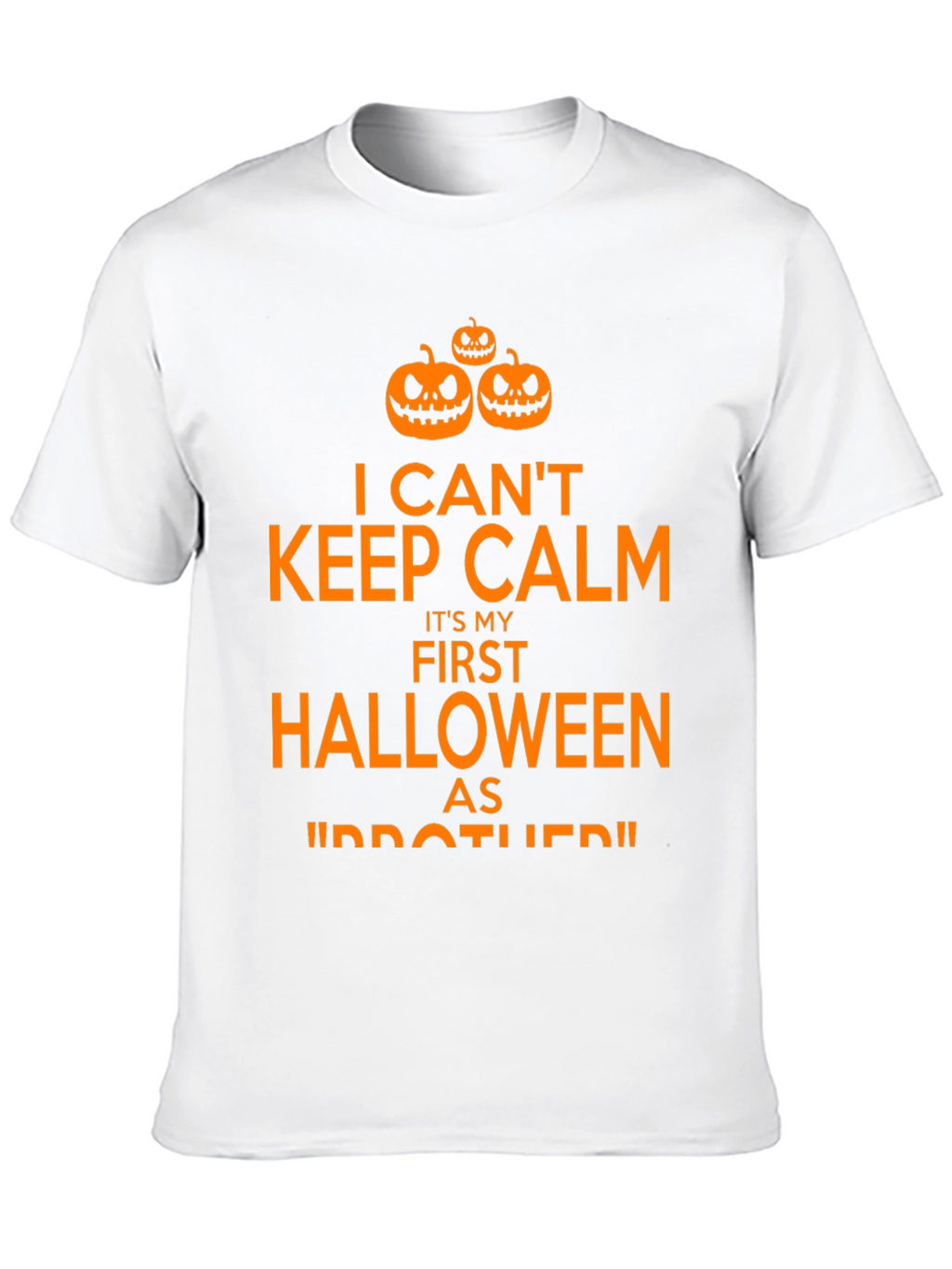 Halloween Brother T-Shirt - Keep Calm
