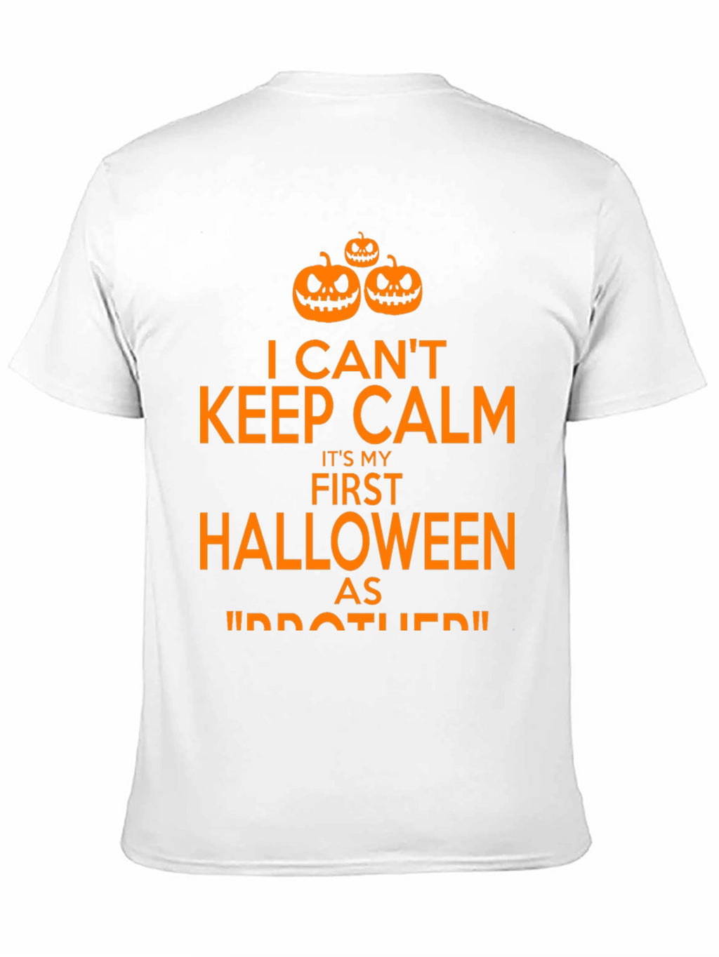 Halloween Brother T-Shirt - Keep Calm
