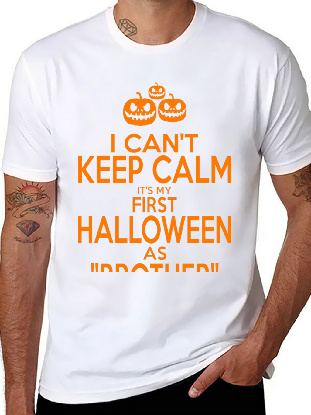 Halloween Brother T-Shirt - Keep Calm