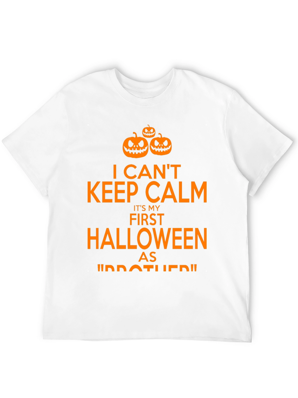 Halloween Brother T-Shirt - Keep Calm